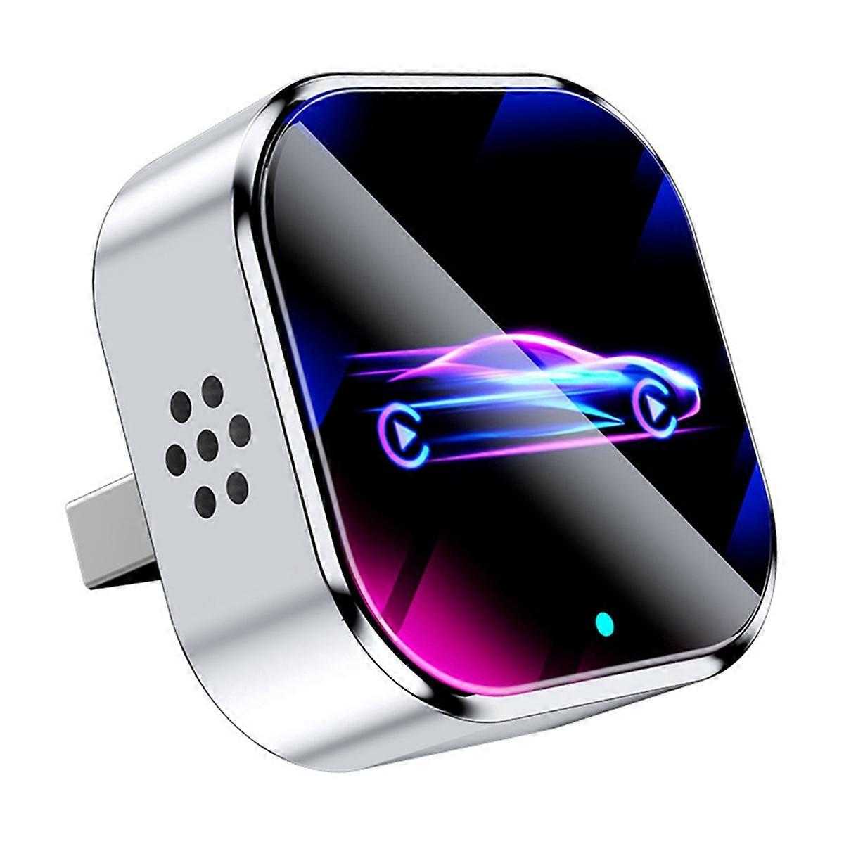 2-in-1 Smart Wireless Carplay Android Auto USB Car Dongle AI Box Bluetooth WiFi for Wired CarPlay/A