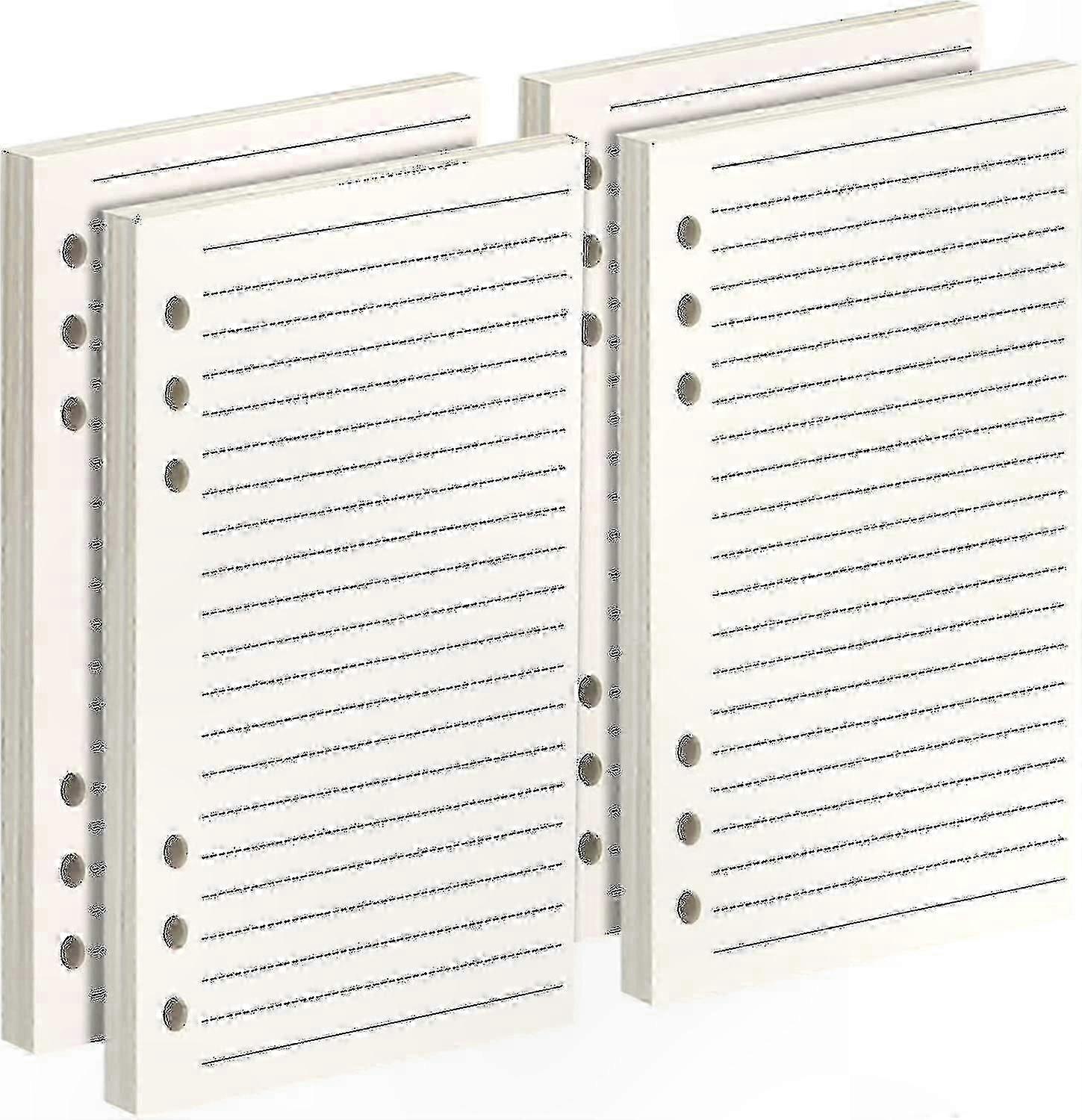 2 Packs A6 Lined Paper Refills for Personal Organizers F54