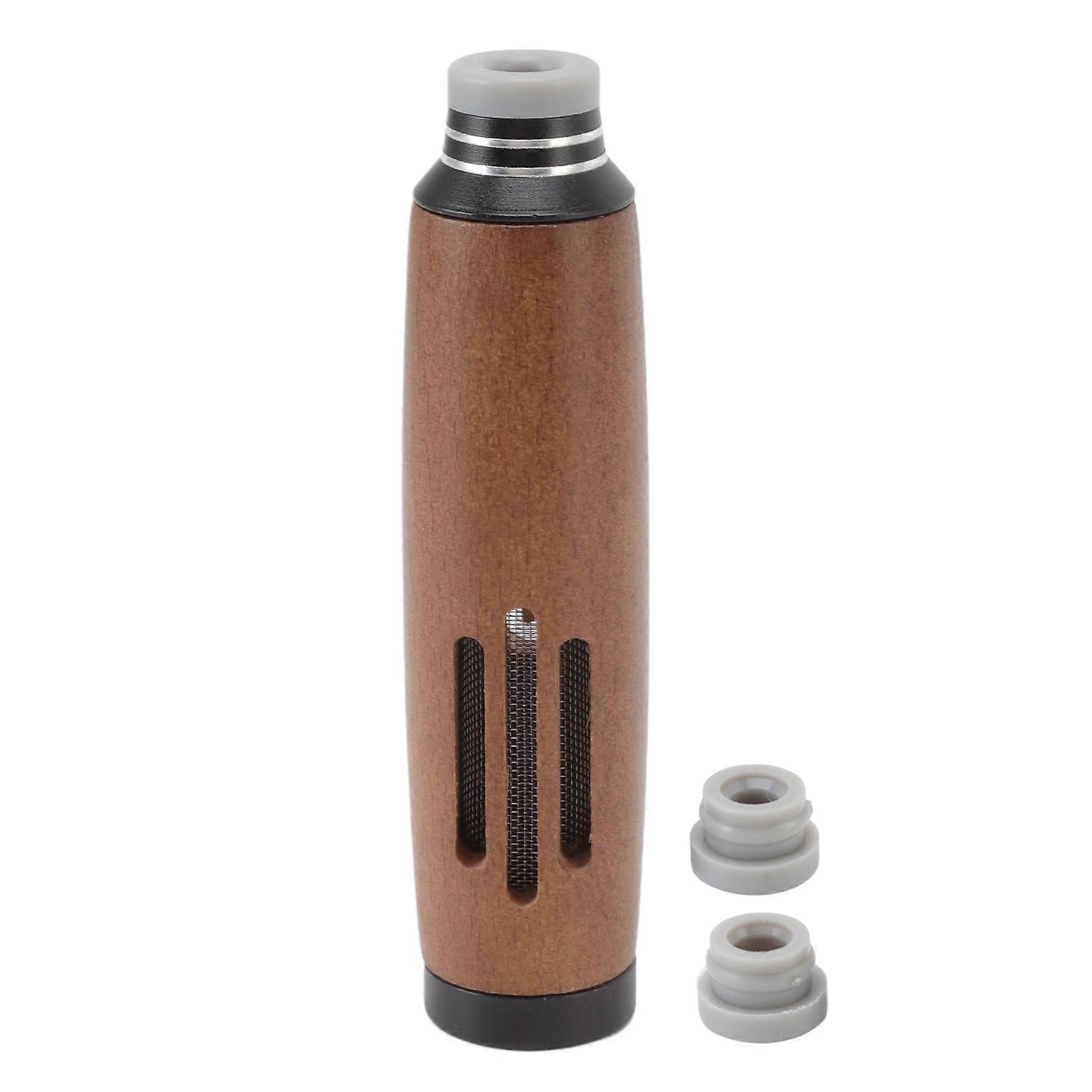 Handheld Mini Car Ashtray No Leakage Anti Soot Flying Large Capacity Portable Car Cigarette Holder Ash Organizer Black