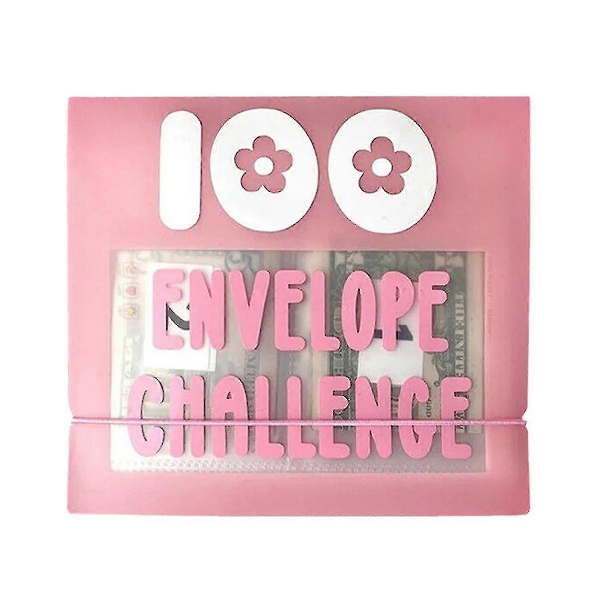100 Envelopes Binder - Secure Storage for Challenge Kit & Book Gifts