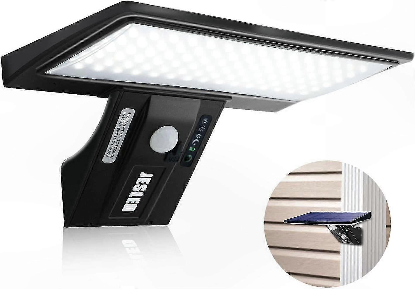 90 LED Solar-Powered Motion Sensor Light for Outdoor Security