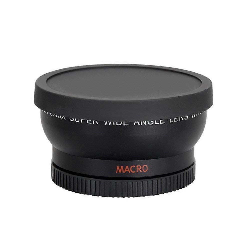 58MM Wide Angle 0.45x Converter Lens with Macro Close-Up Attachment for Canon EOS Rebel T6s,T6i,SL1
