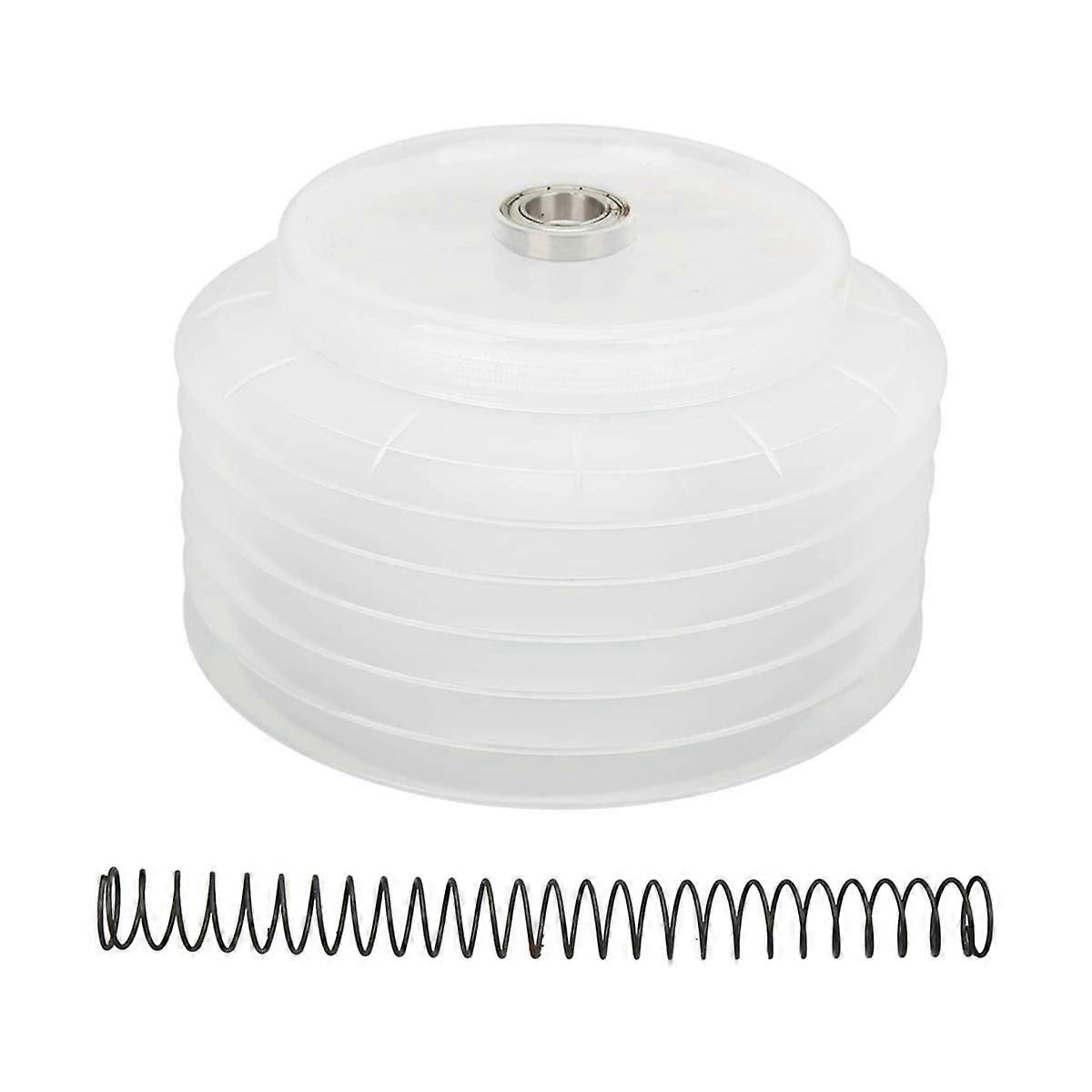 Drill Dust Cover Vacuum Cleaner Silicone Elastic Dustproof Clear Detachable Durable for Ceiling Cle