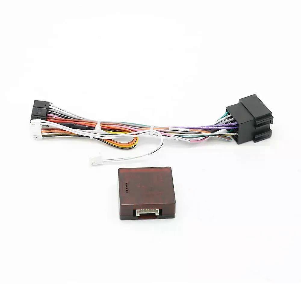 For Fiat 500/Fiorino/Perla/Strada/Stilo 16PIN Car Wiring Harness Adapter Canbus Box Decoder Android Radio Power Cable