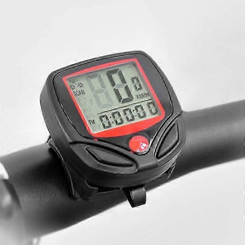 Bicycle Speedometer Cycling Computer Digital LCD Computer Bike Speedometer for Bicycle Waterproof Odometer Cycling Stopwatch