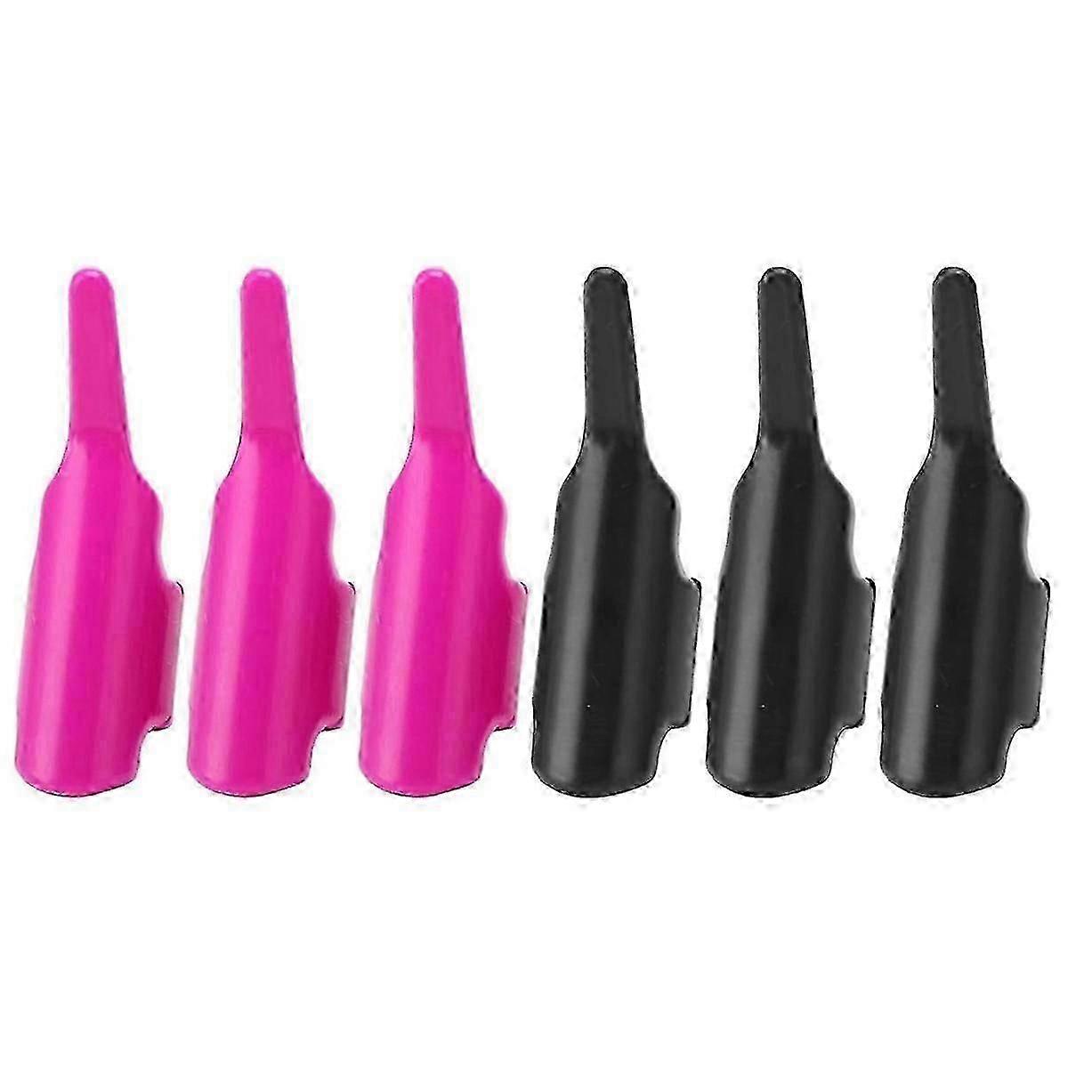 6 Pcs Sewing Finger Thing Pusher, Finger Protector, Fingerthing Thread Controller, Sewing Fabric Ir