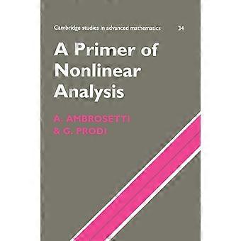 Uma cartilha de análise não linear - Antonio Ambrosetti