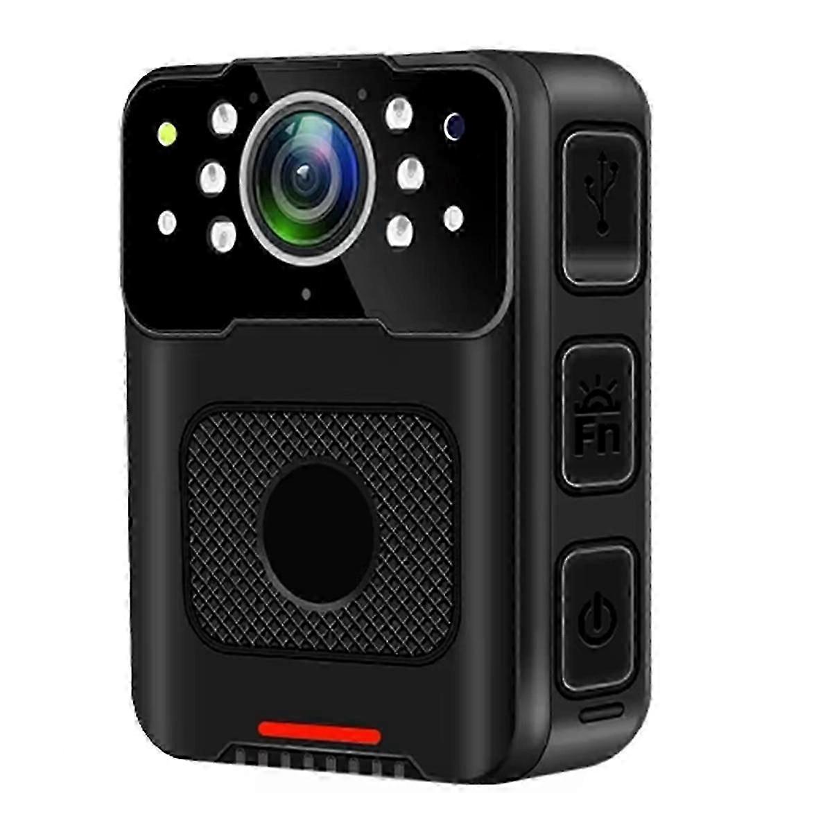 Waterproof Small Body Camera 1080P File Encryption Infrared Night Vision Cam Mini Bodycam Law Enfor