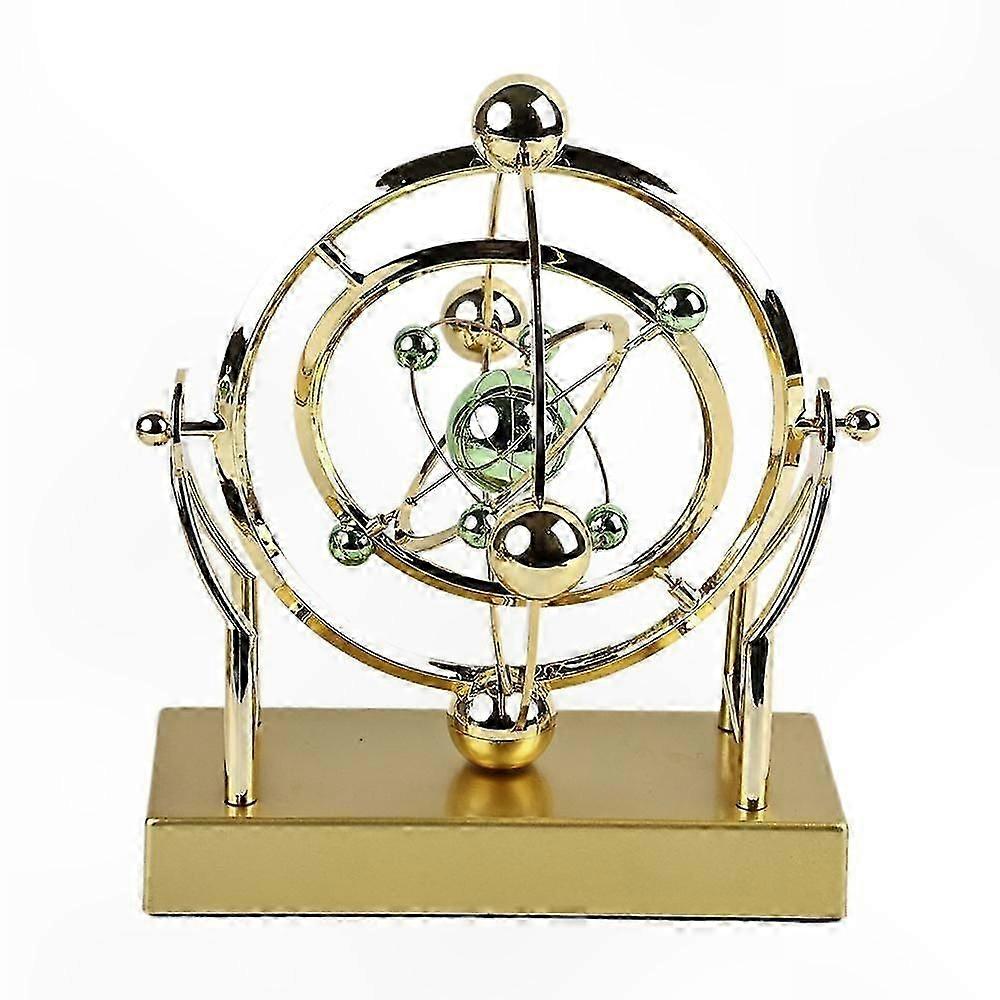 Creative Home Decor with Perpetual Motion Pendulum and Celestial Design