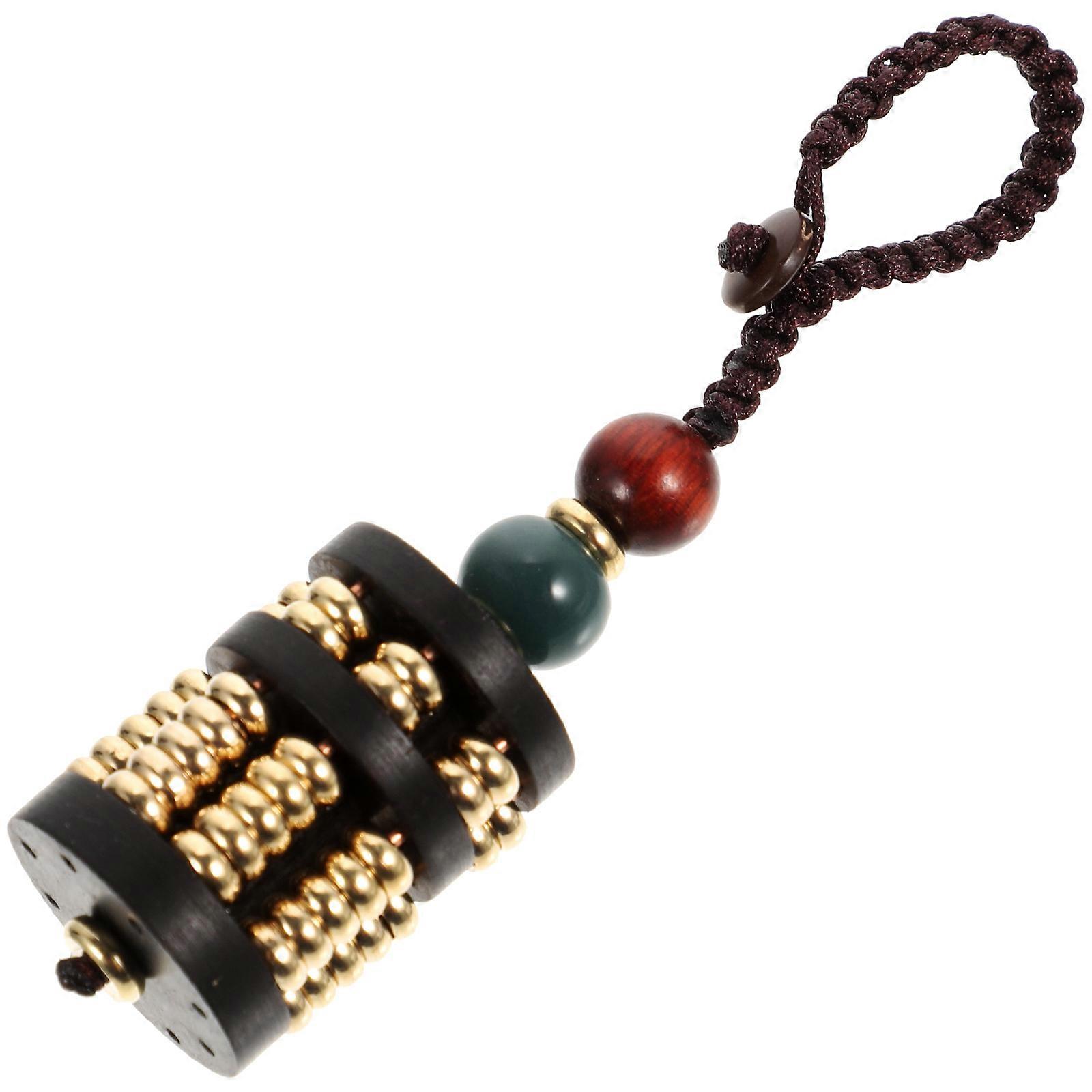 Decorative Abacus Keychain Hanging Mini Abacus Pendant 5Pcs