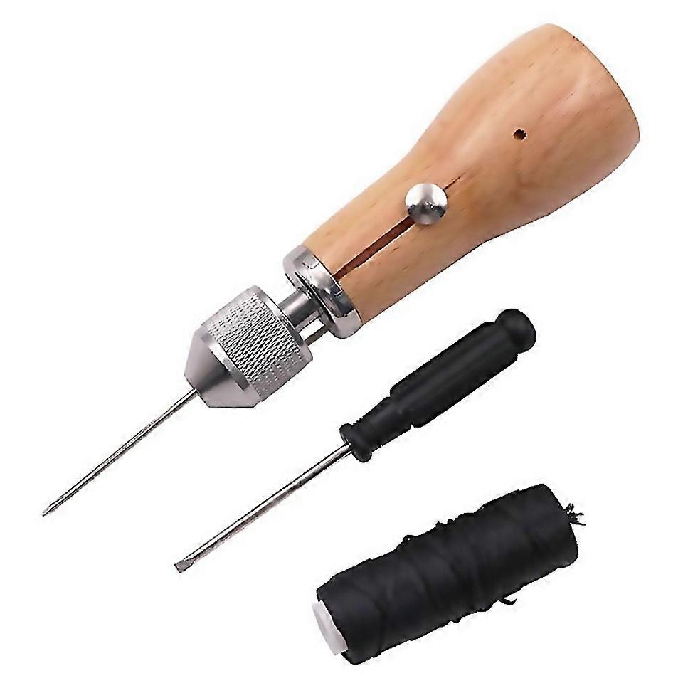 For Diy Hand Suture Tool Case Bag Wax Thread Canvas Taper Needle