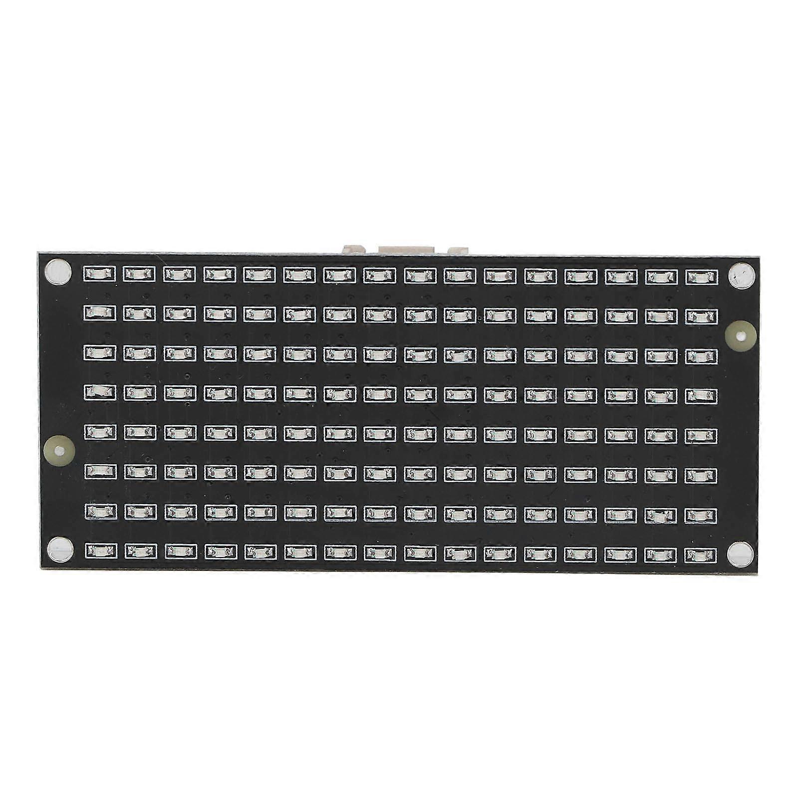 LED Matrix Control Module 8x16 Panel IC2 Communication Display DC3.35V Single Board Computers