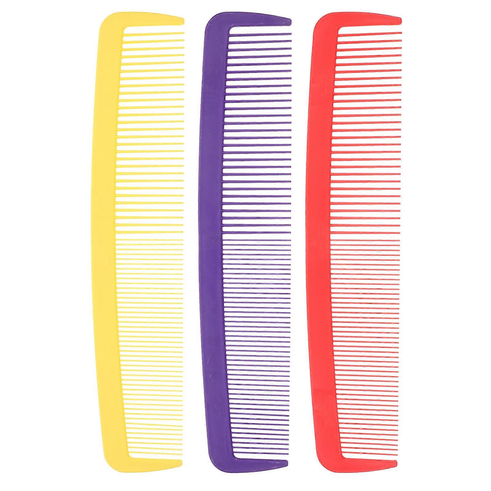 Giant Comb Prop Carnival Clown Comb for Hair Styling 15 Pieces