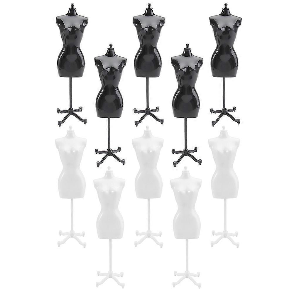 Doll Dress Display Rack Mini Doll Clothes Rack for 40Pcs Dolls