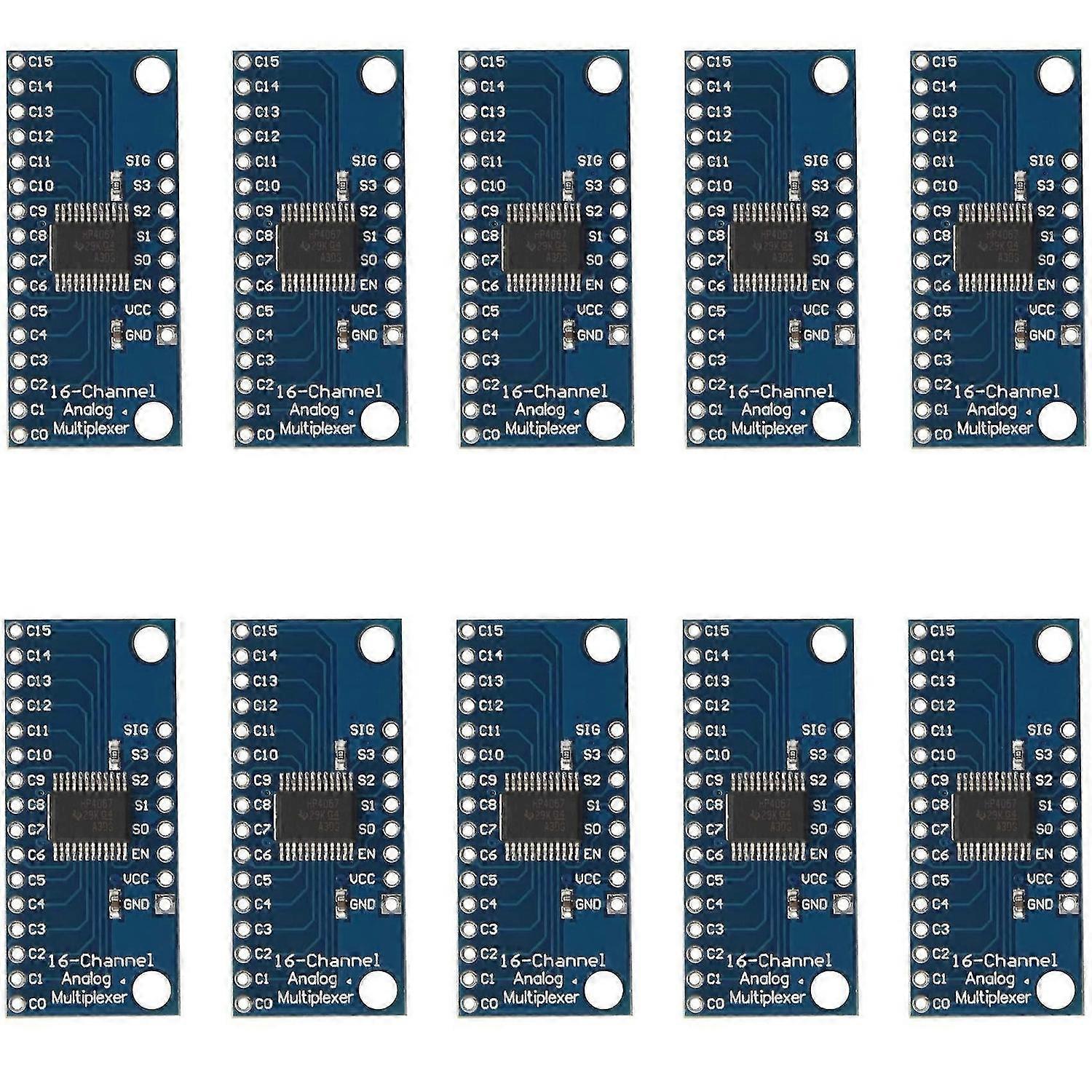 10Pcs 16CH Analogue Multiplexer Module 74HC4067 CD74HC4067 Module