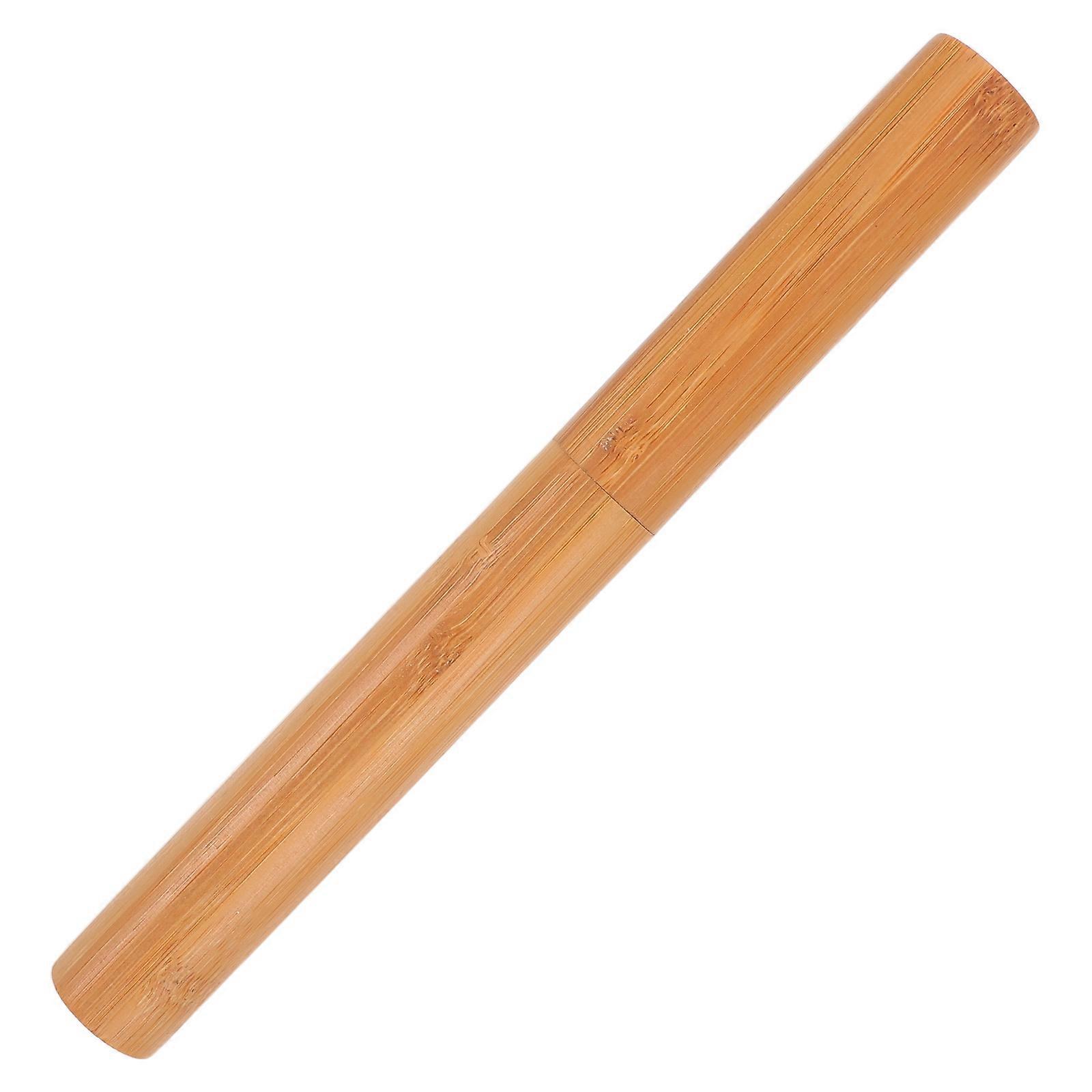 Bamboo Document Tube for Storing 2Pcs Reinforced Waterproof Poster Carrier
