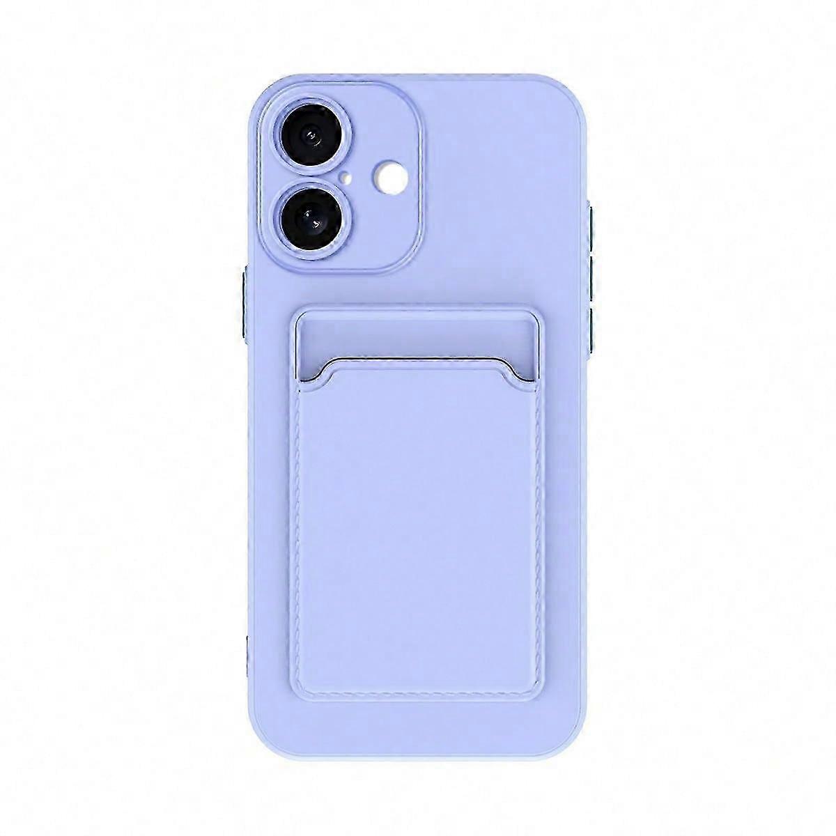 Contrast Color Button TPU Phone Case For iPhone 17