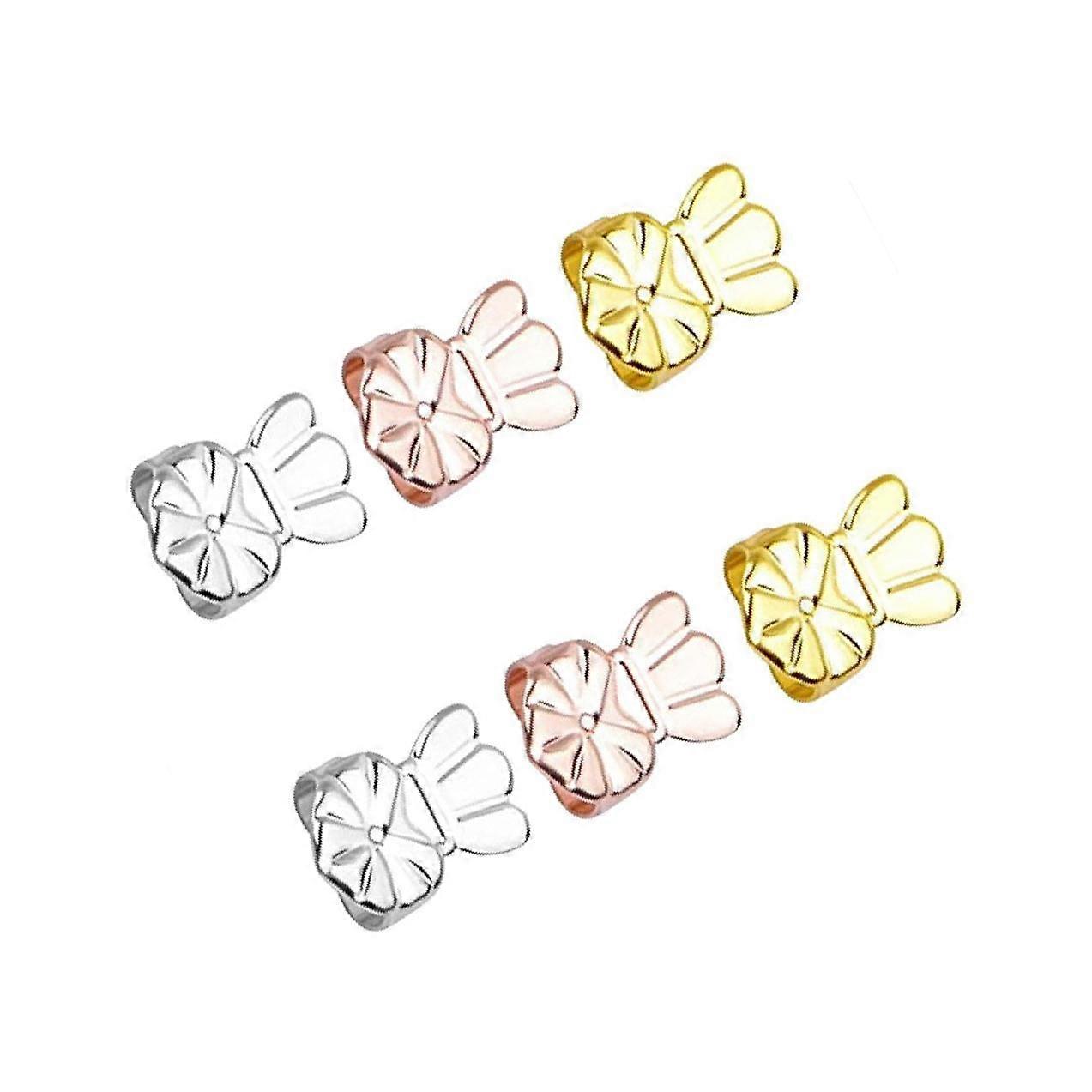 3pcs Earring Backs Multicolor Copper Earring Lifter for Earring Support Girl