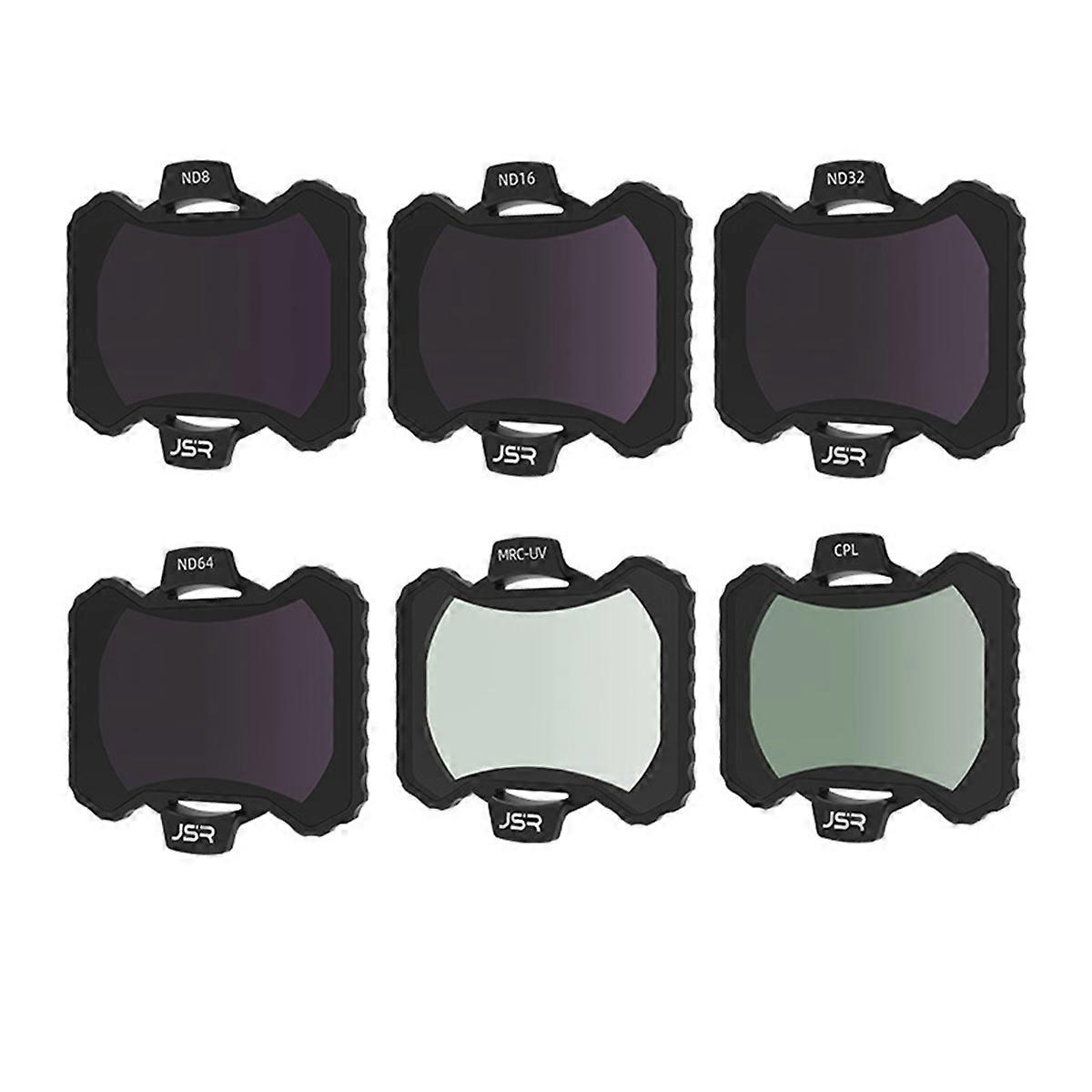 Filter Set for O4 Air Unit Pro UV CPL ND Filter Kit Camera Protection Lens Filter for O4 Air Unit Pro/Avata2