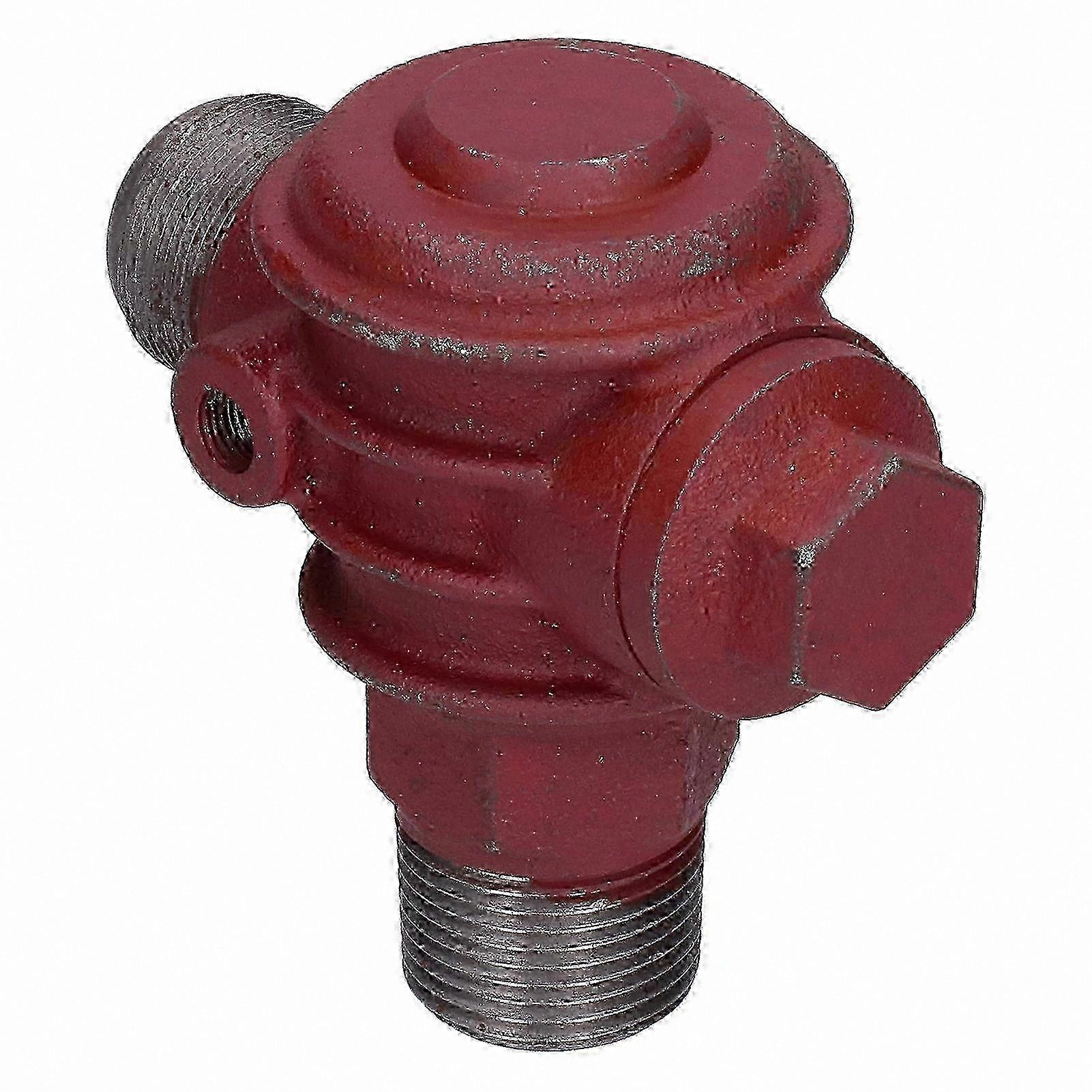 Unidirectional Piston Check Valve for 3-Way Air Compressors Cast Iron Backflow Prevention Component