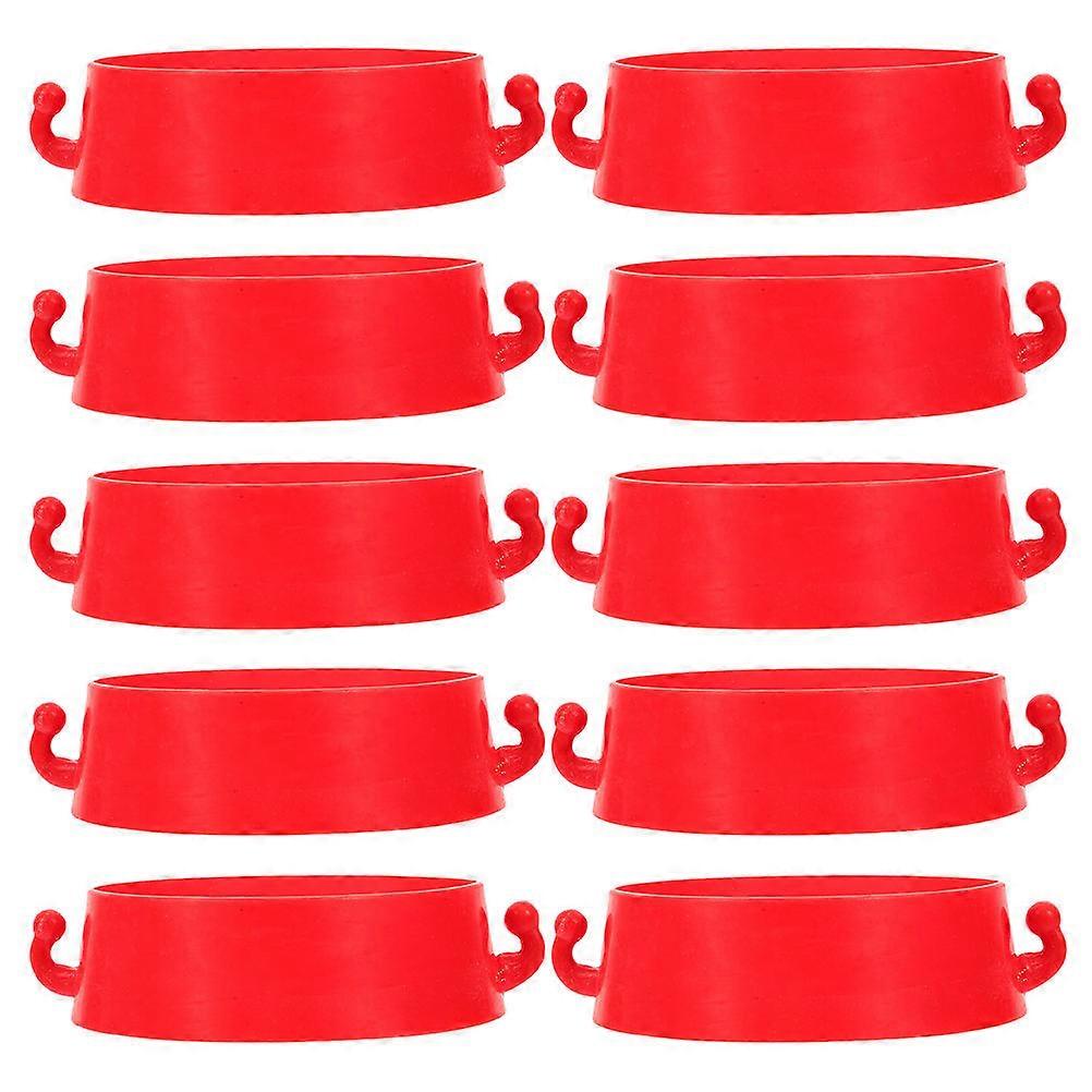 Traffic Cones Connector Plastic Cone Connector for Safety Use 30Pcs