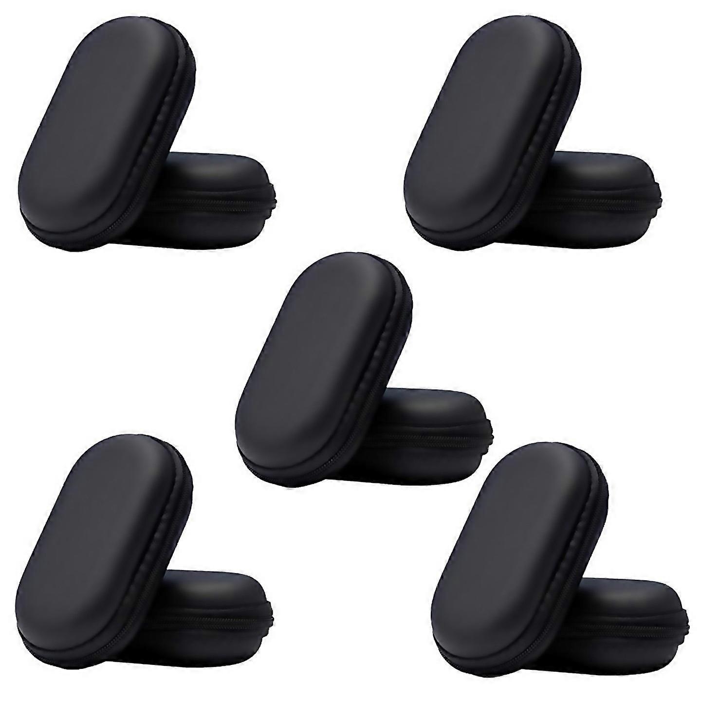 For Headphone Bag Oval Headphone Storage Box