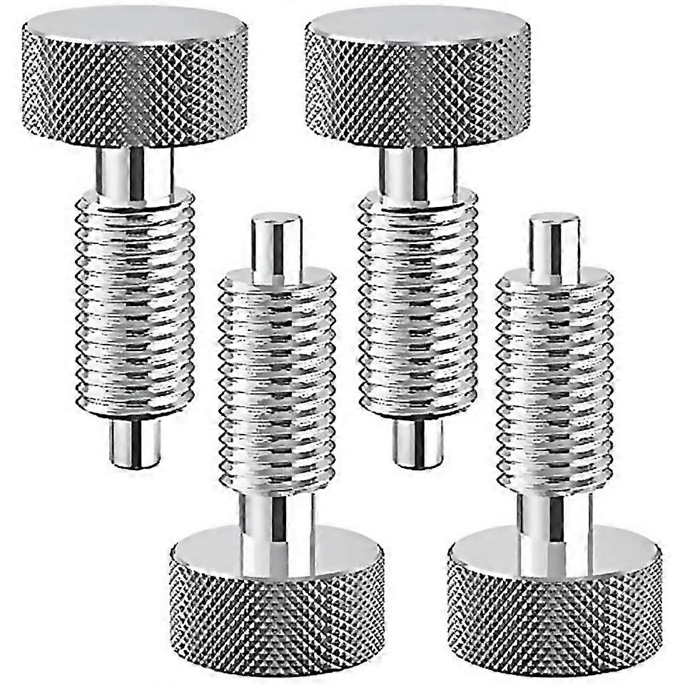 For 4 Pcs Hand Retractable Spring With Knurled Handlefor Rolling Toolbox