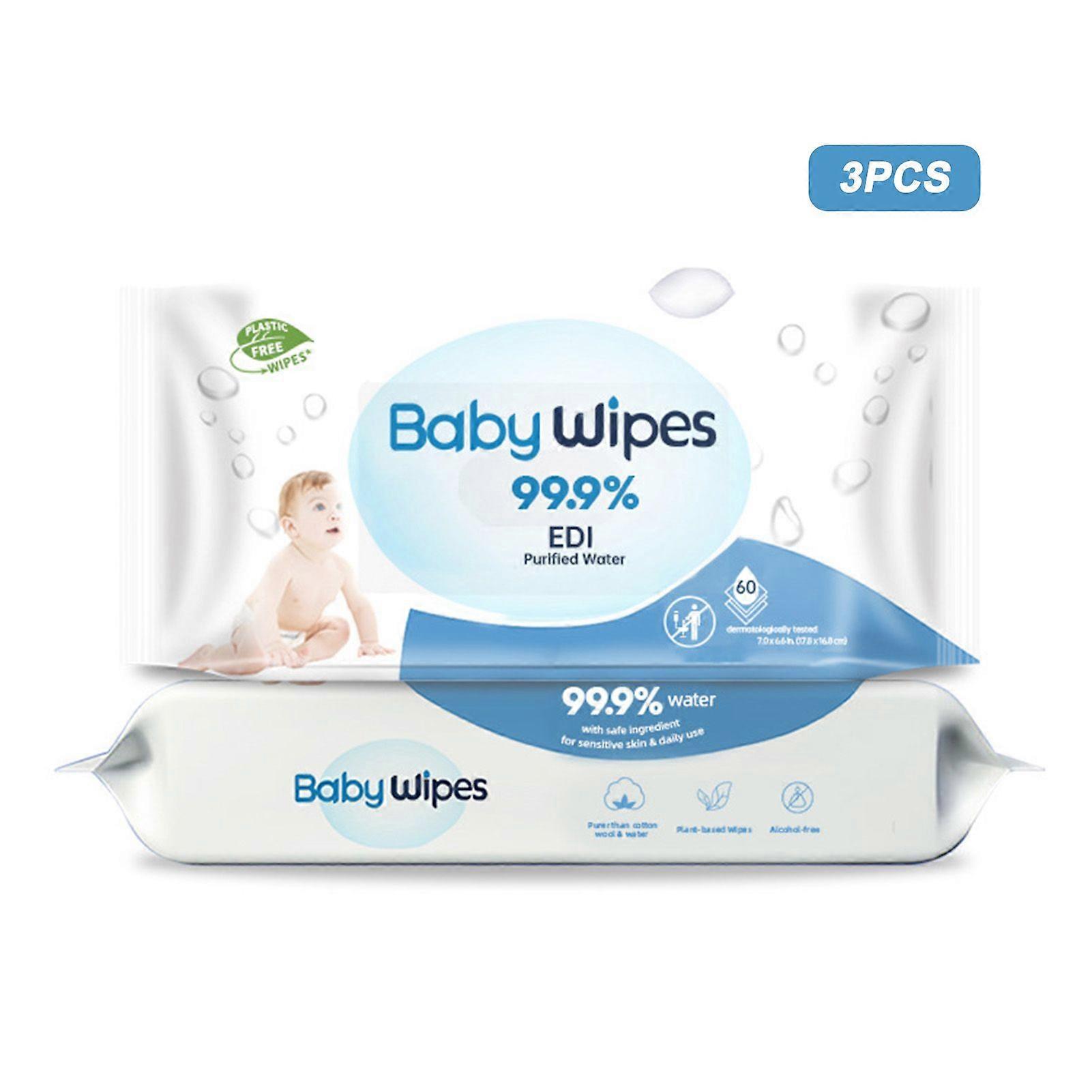 Bio-Degradable Baby Wipe Unscented Extra Thick Water-Based Wipes for Sensitive Skin Household Use Travel Companion