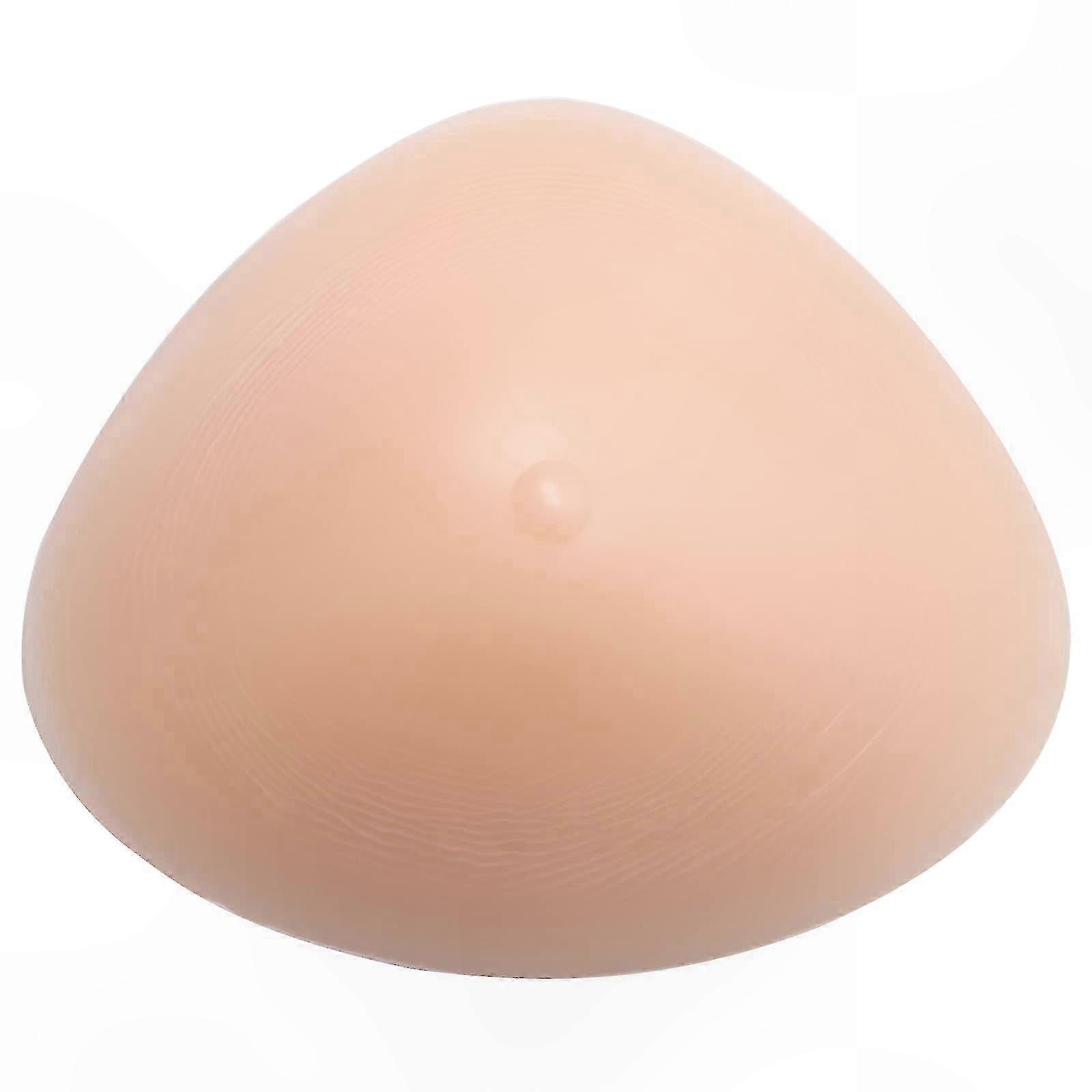 Silicone Triangle Breast Forms with Enhancer Pads for Post-Mastectomy Support