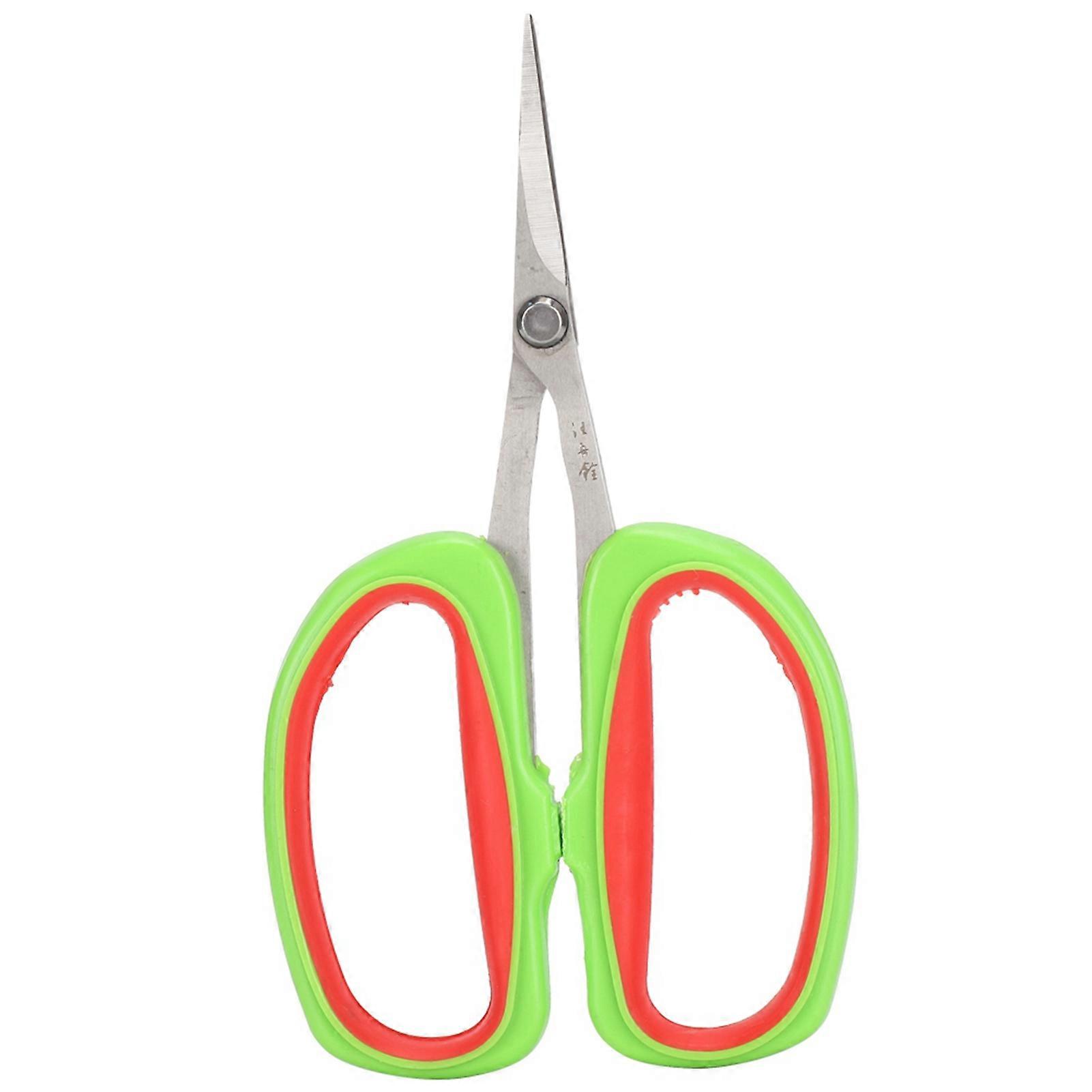 Stainless Steel Grape Pruning Shears Bonsai Pruning Scissors Fruit Tree Gardening Tools