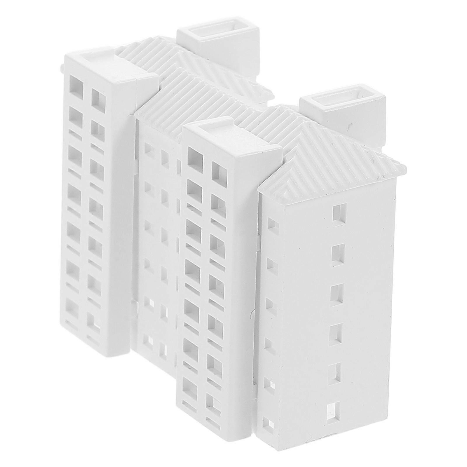 Sand Table Model Plastic Building for Decoration 5Pcs Miniature Set