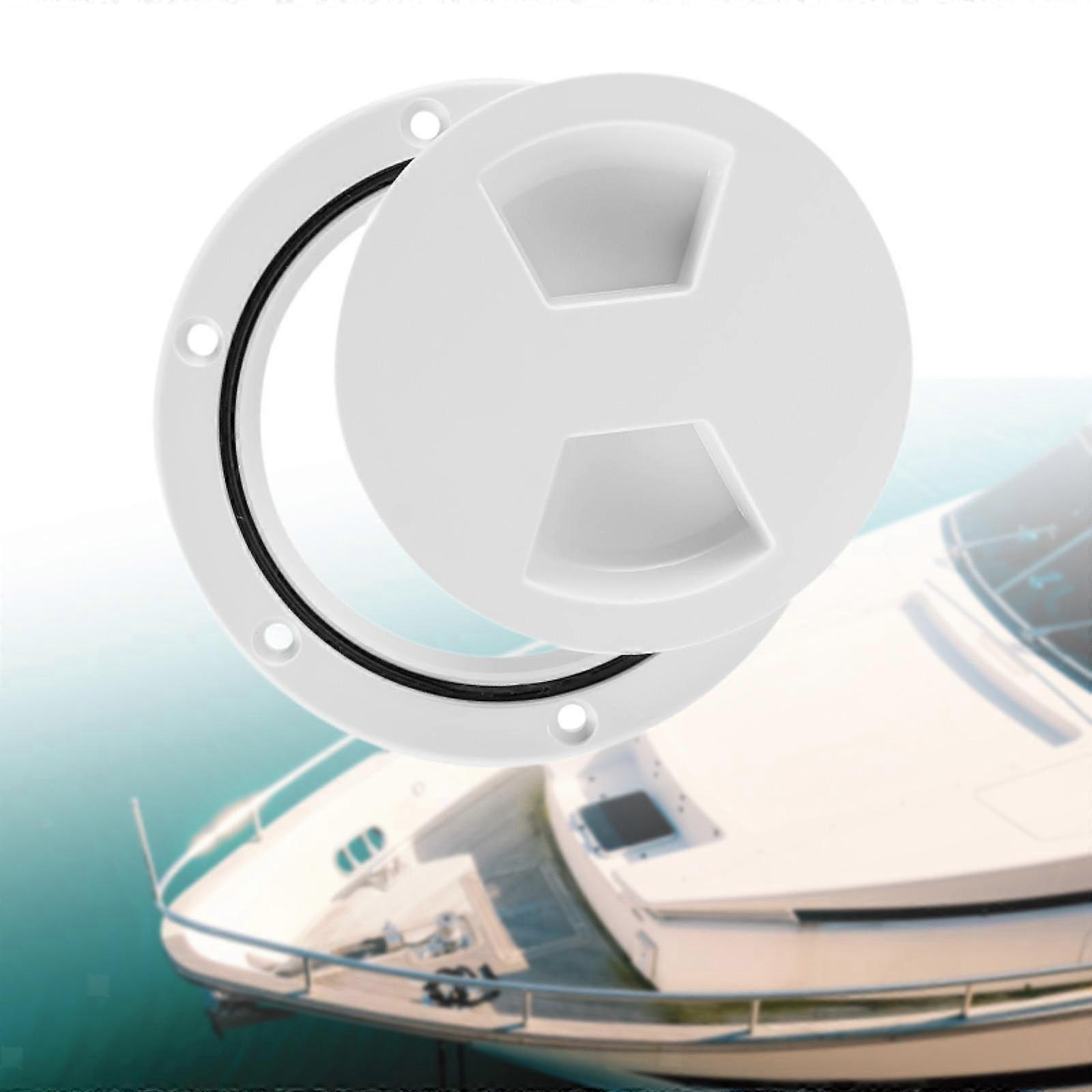 Marine Boat Access Hatch with Secure Locking System