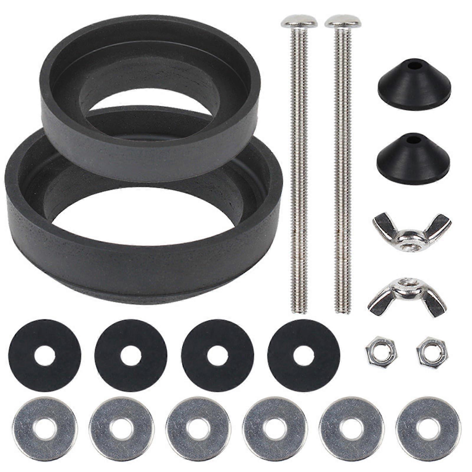 Universals Toilet Tank Bolts Kit For Toilet Tanks And Bowls Rustproof Fixed Screws Universal Compatibility