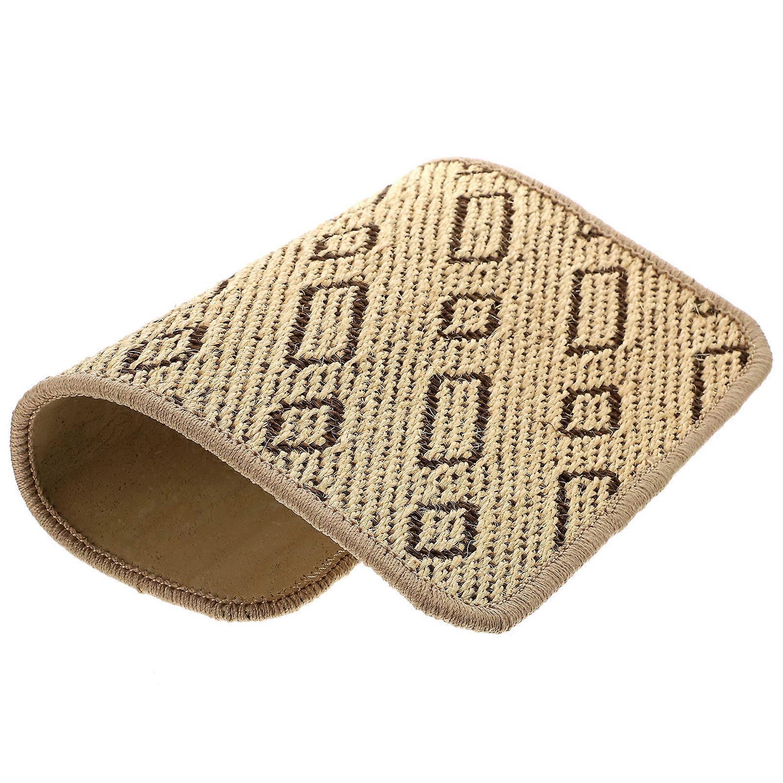 Cat Scratching Mat Table Pad for Pet Use 1 Piece Khaki