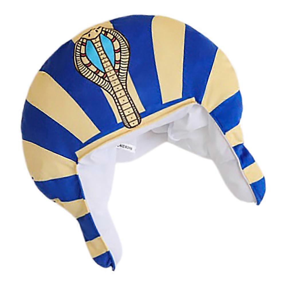 Egyptian Style Hat Photo Booth Prop For Halloween Party Decorations Multi PP Cotton 1Pack