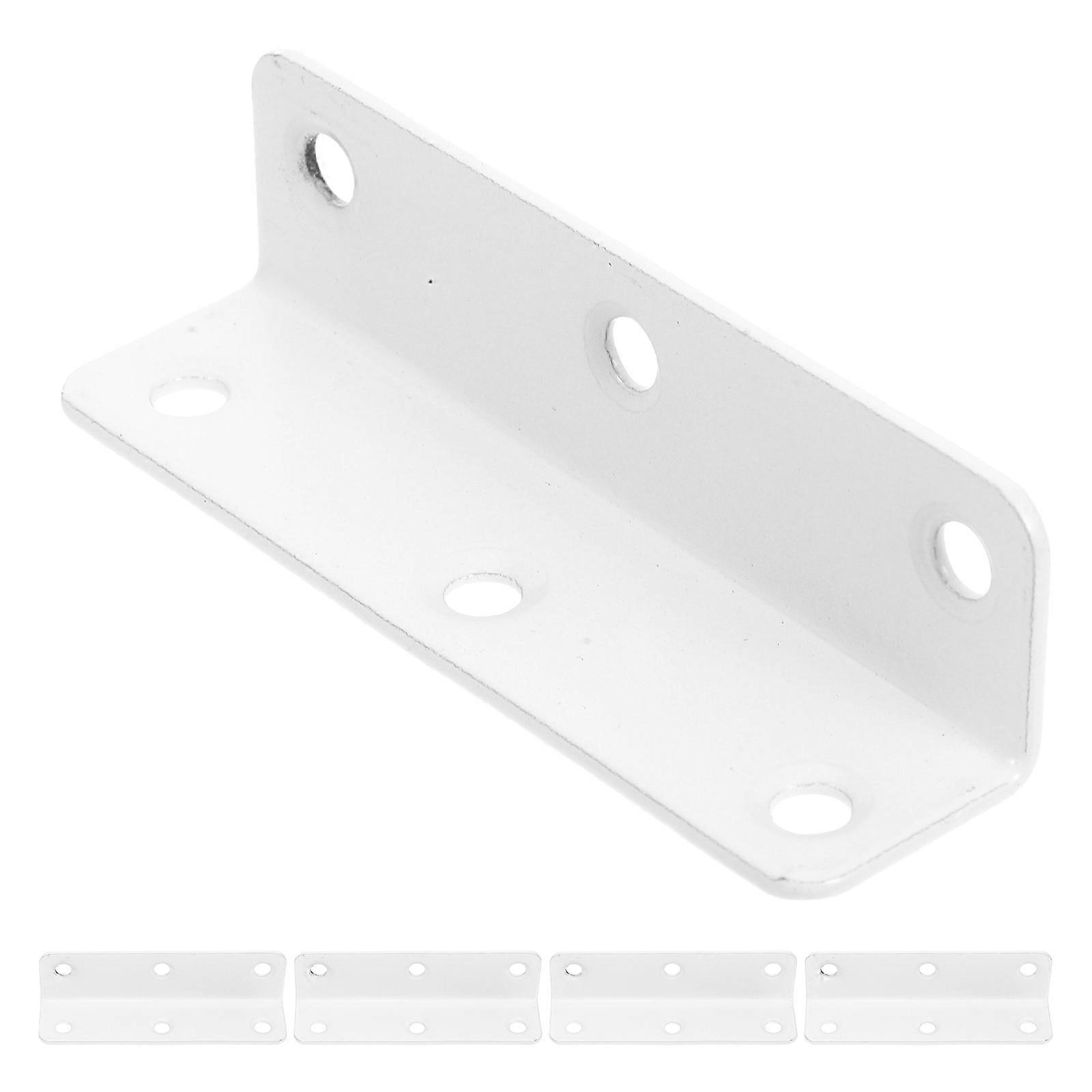 Stainless Steel Corner Brace Right Angle Bracket for 25Pcs Support