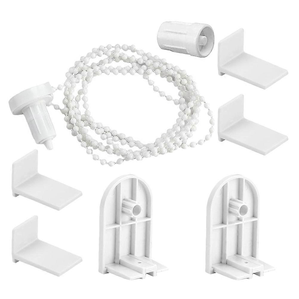 Home Roller Blind Fitting for Vertical Blinds 5Sets White Pom Replacement Kit