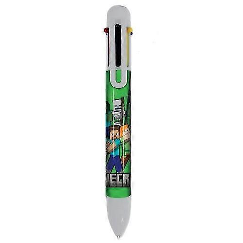 Minecraft Multicoloured Creeper Pen