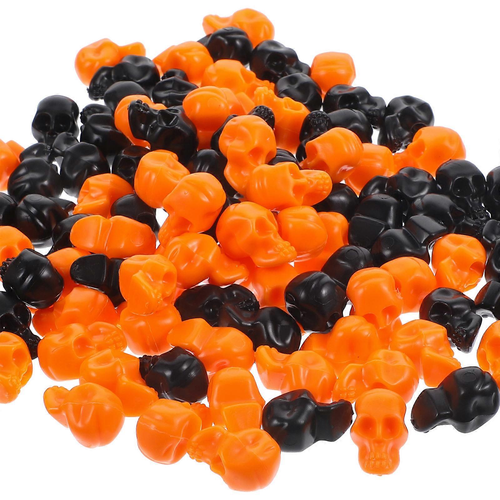 Mini Plastic Skulls for Halloween Party Skull Decorations 500Pcs