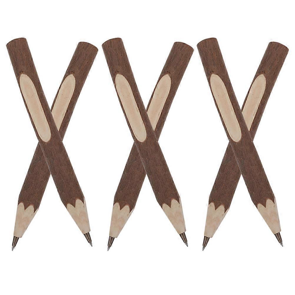 Natural Wooden Pencils for Writing Use 30Pcs Tree Branch Wood Pencils
