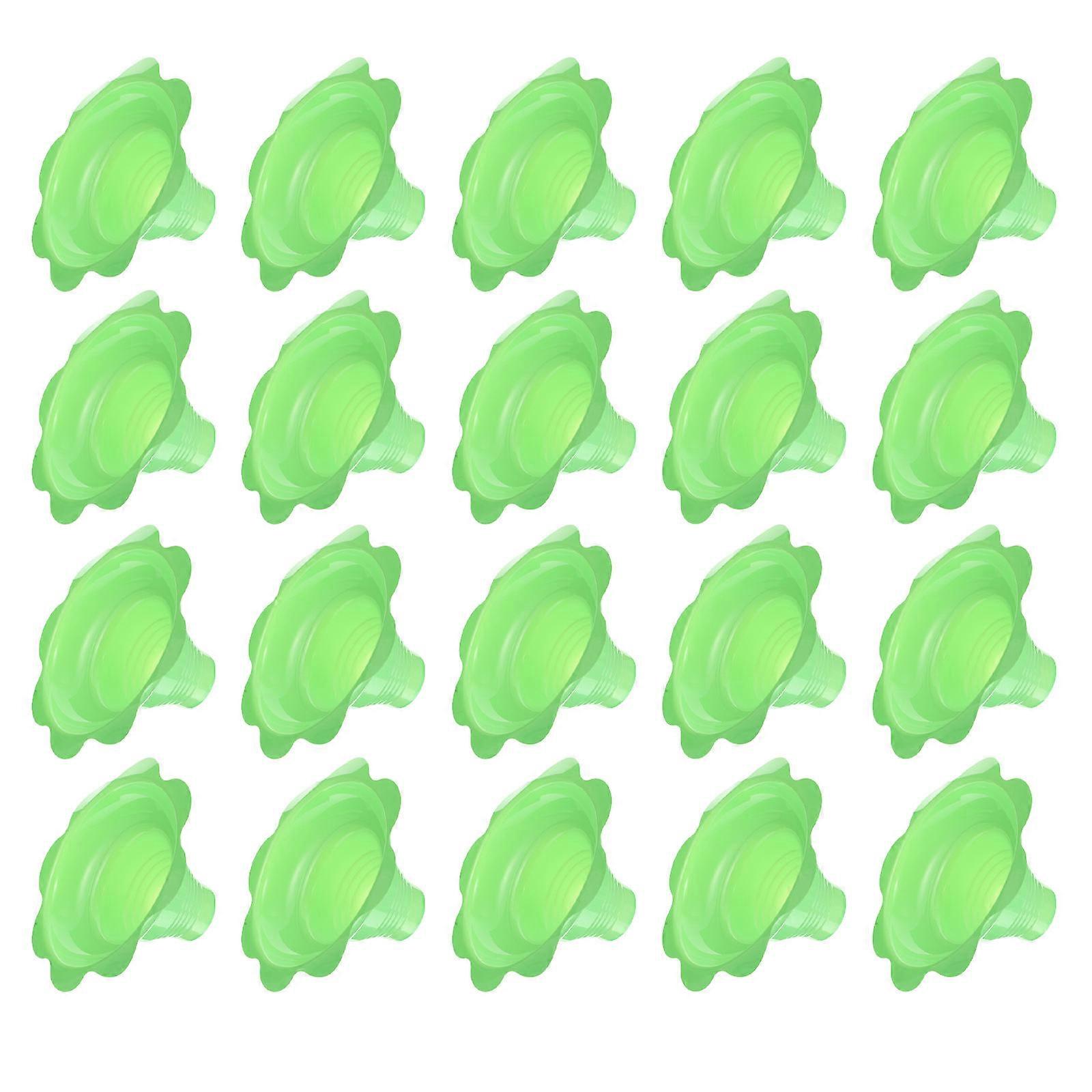 Multipurpose Flower Cups 400 Pcs Ideal For Ice Cream Jelly Dessert Smoothie Water Ice Pudding PET Material