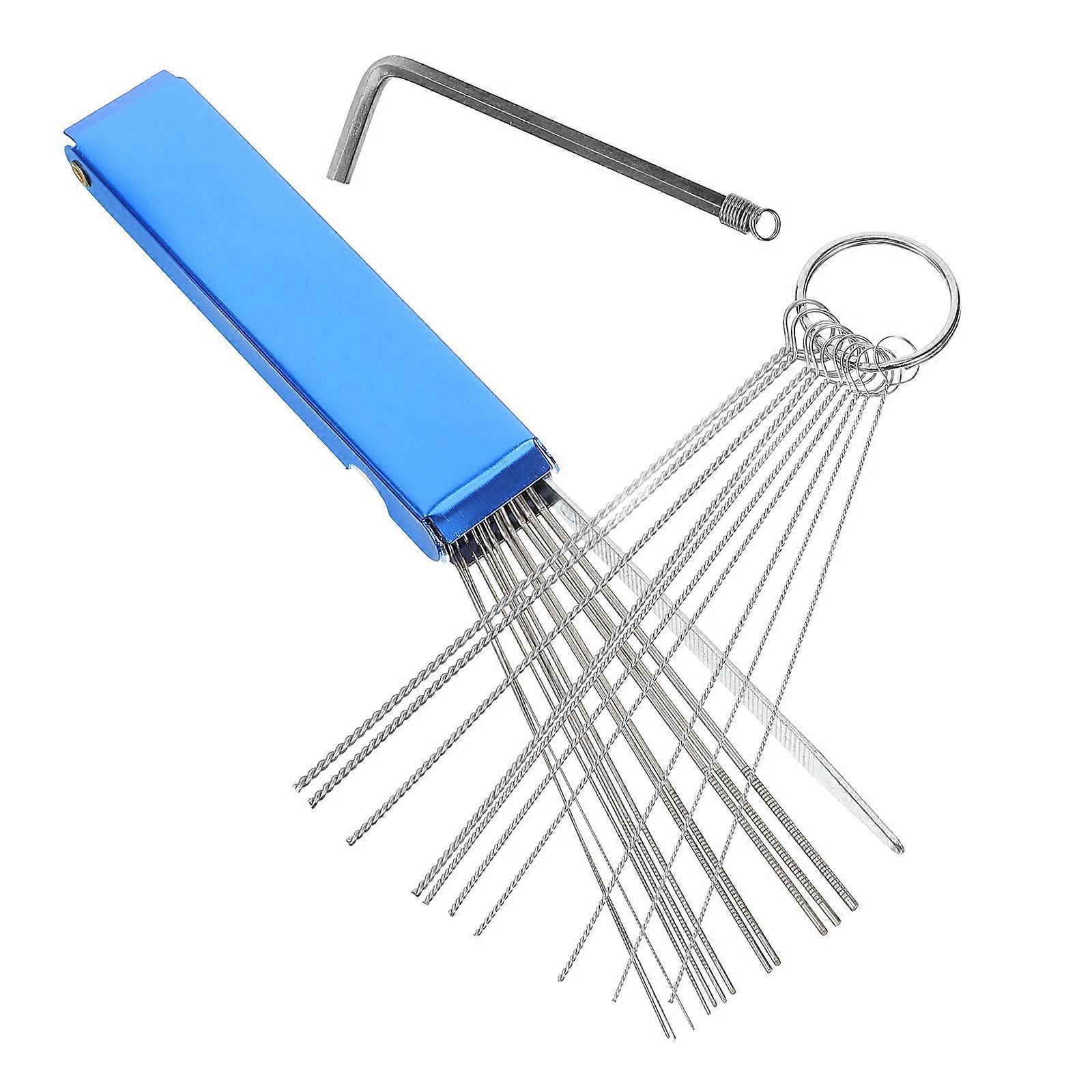 Torch Tip Cleaner Tool for Carburetor Cleaning Kit 2Sets Stainless Steel