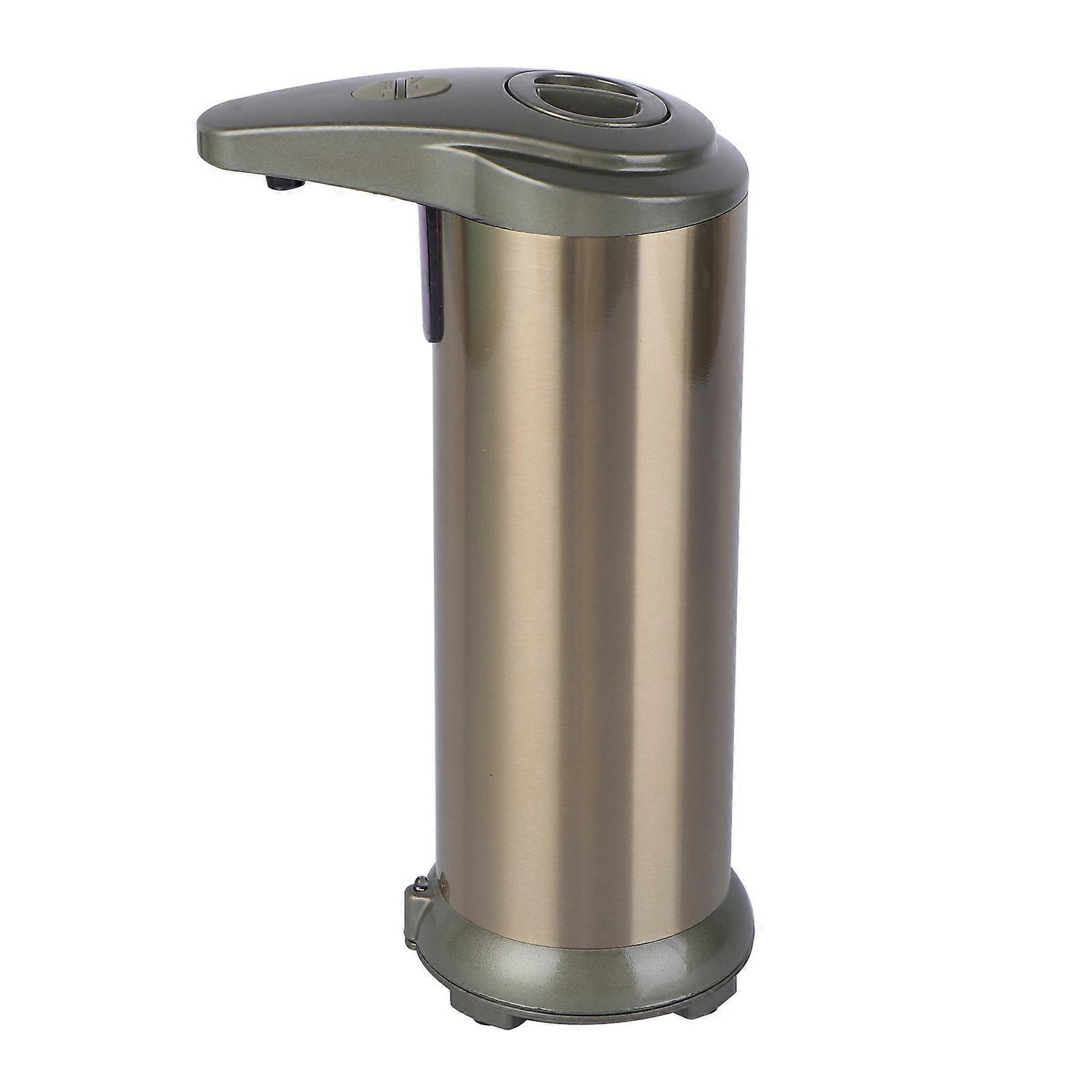 Automatic Soap Dispenser Bath Liquid Bottle 2Pcs with Sensor Stainless Steel