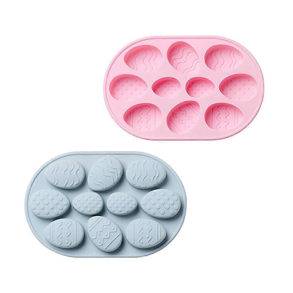 Easter Egg Silicone Cake Mold for Baking 6Pcs Non-Stick Silicone