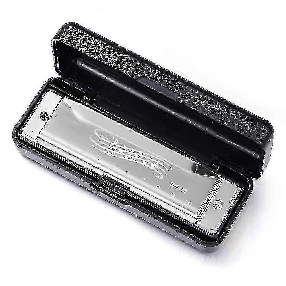 10 HOLE HARMONICA Harmonica EASY TO LEARN ESTABLISH MUSICALITY