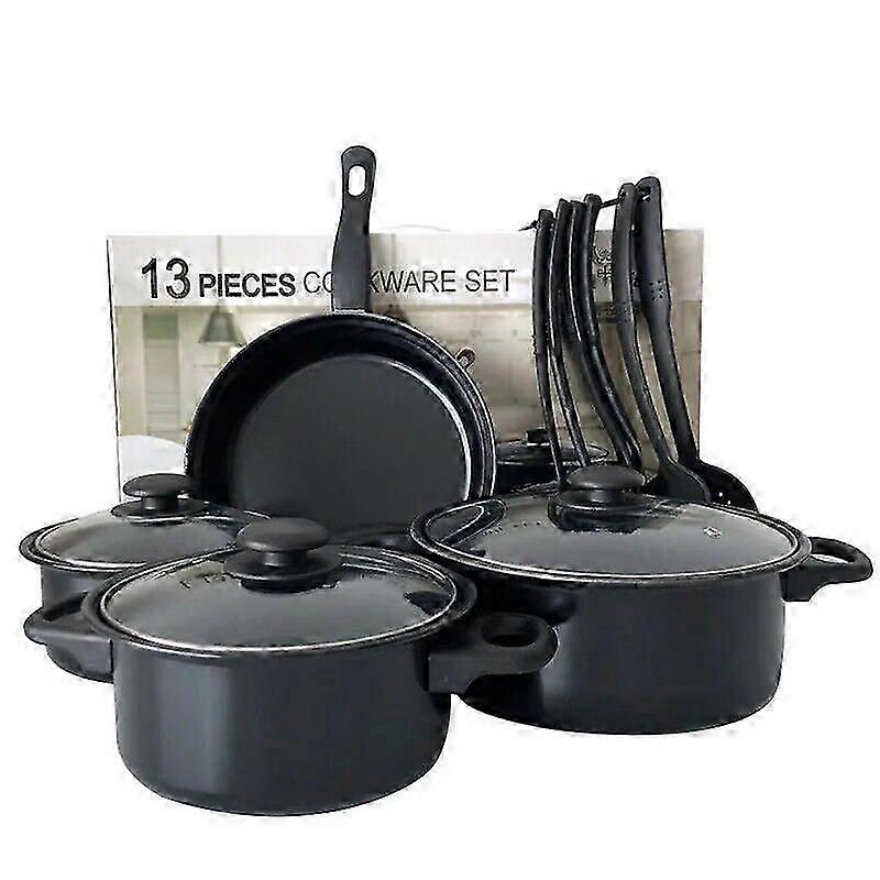 13-Piece Cookware Set, Pots, Pans and Utensils
