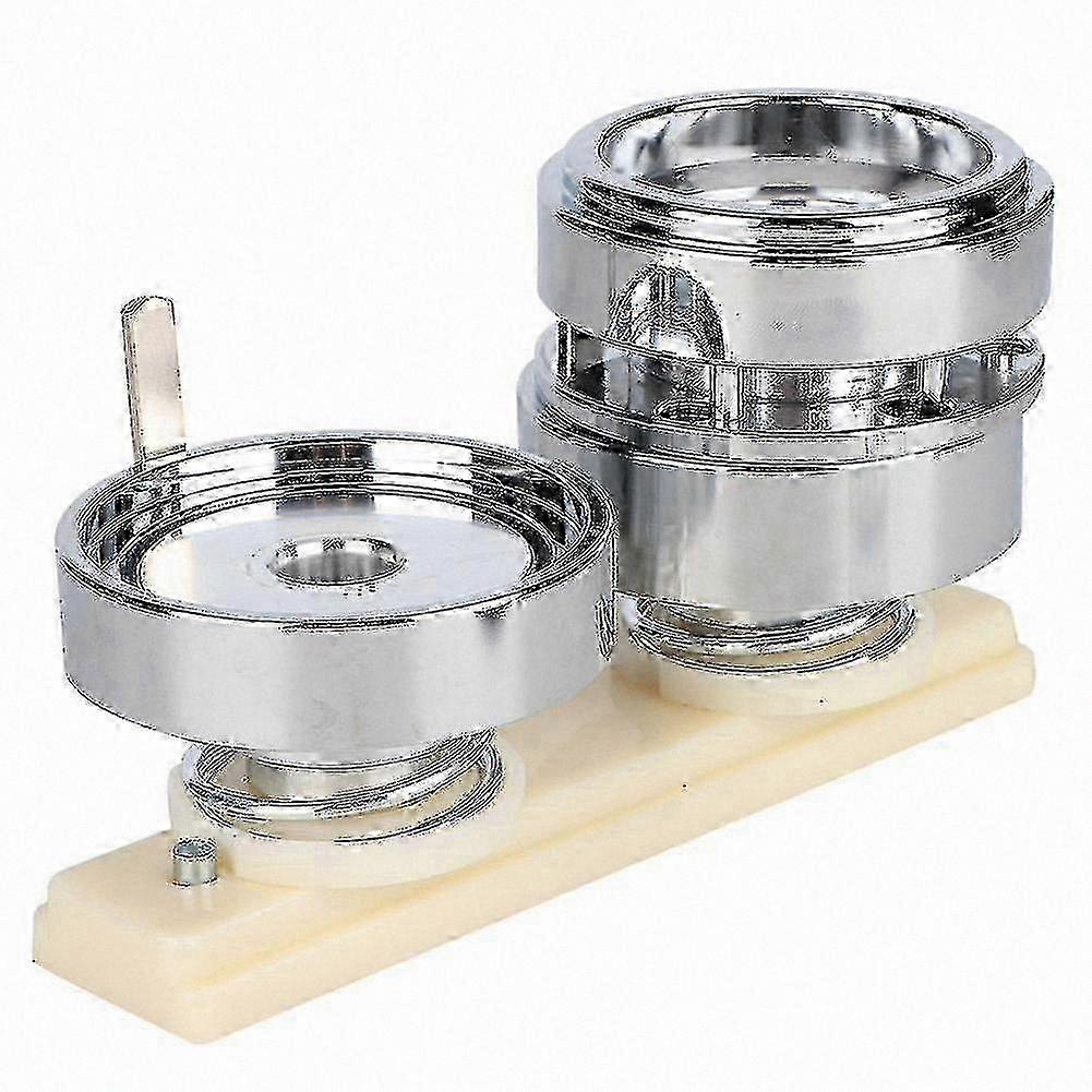 58mm Badge Maker Tool with Punch Press and Pin Accessories for DIY Craft Projects