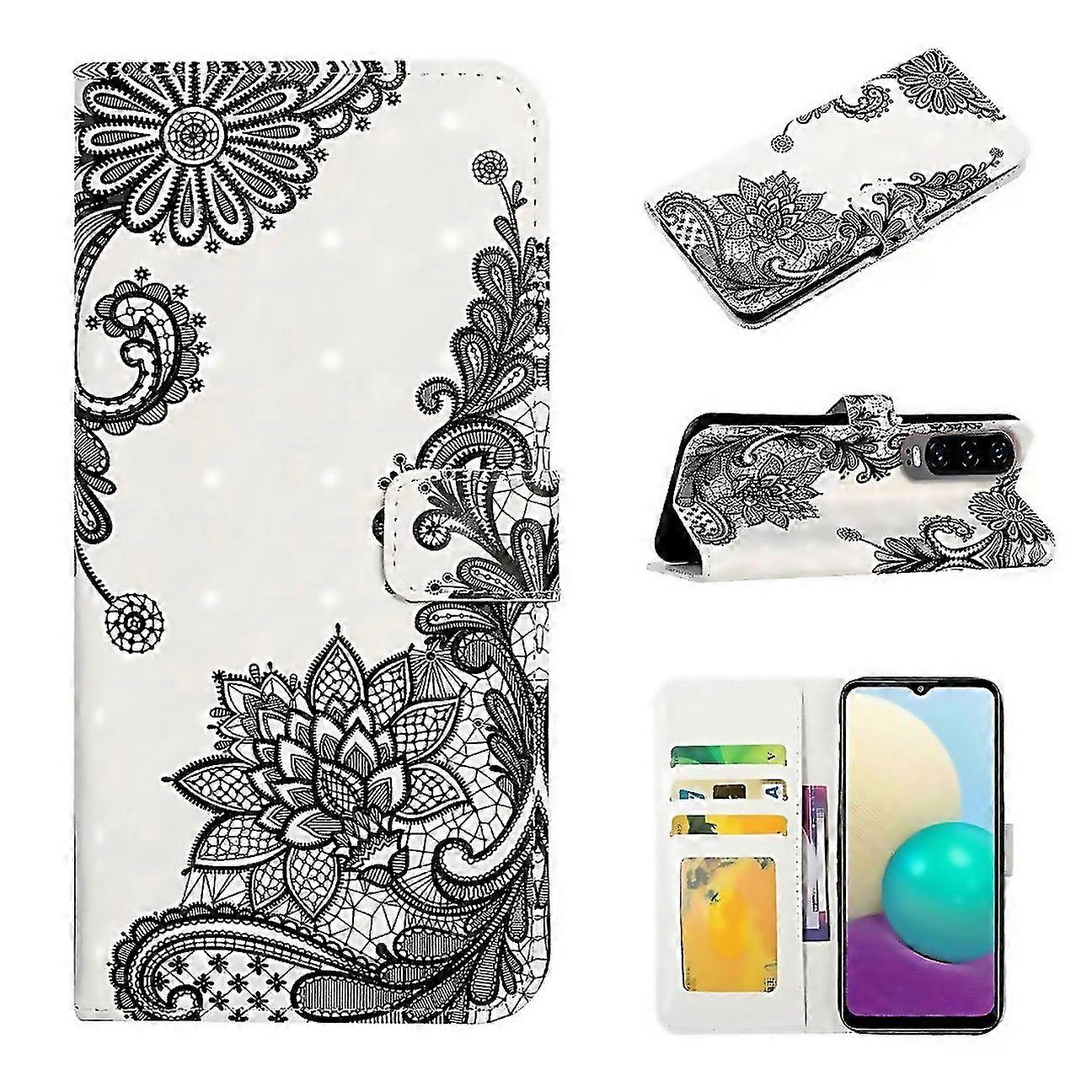 For Oil Embossed 3d Drawing Leather Phone Suitable For Everyday Use