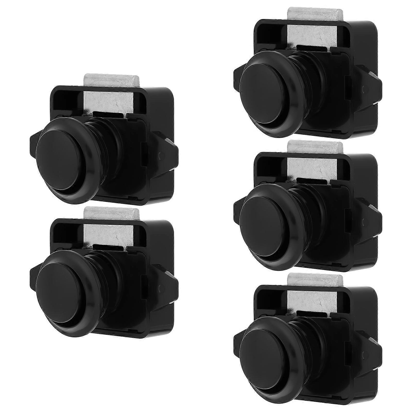 Motorhome Camper Push Button Latches Cabinet Door Catch Lock 25Pcs
