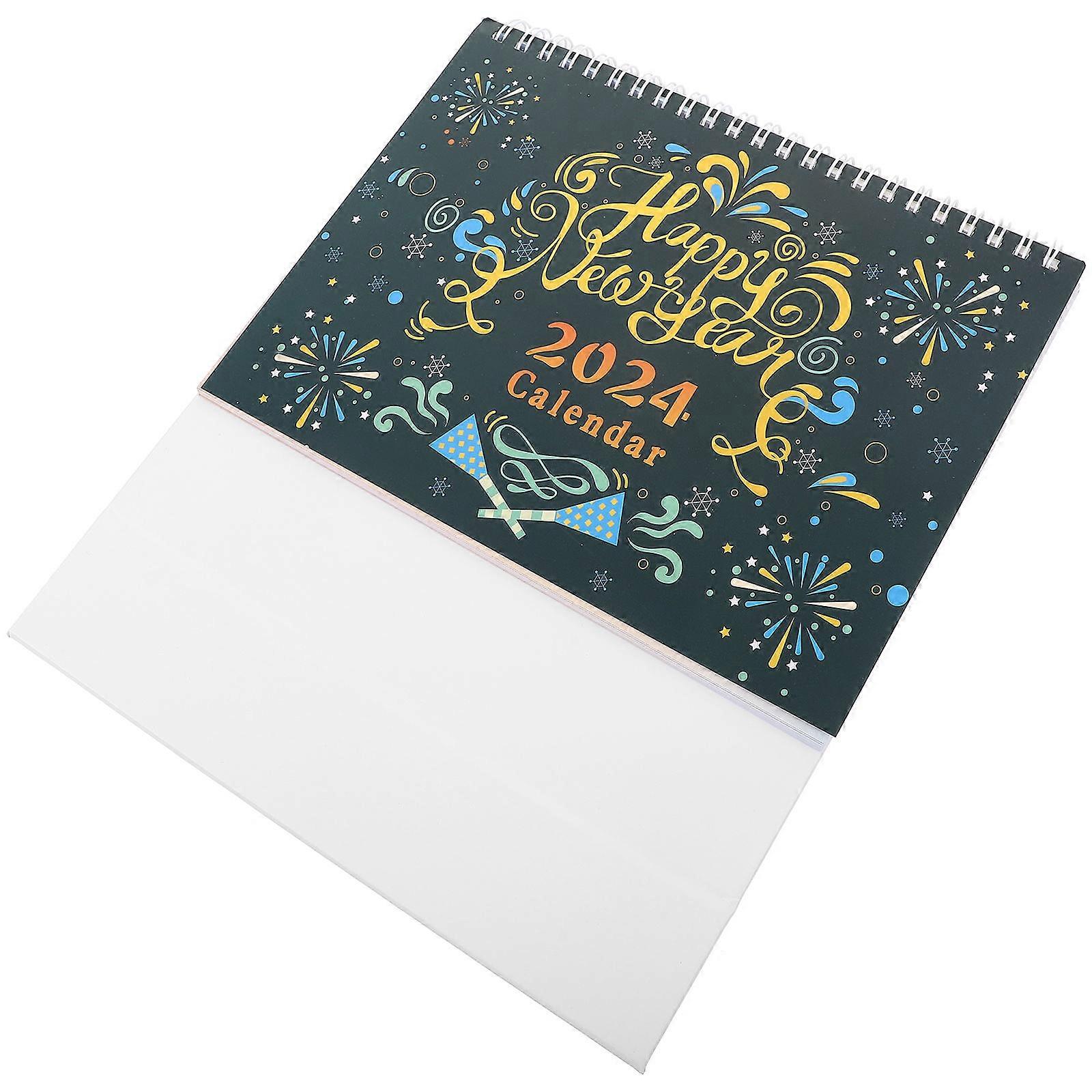 Office Desk Calendar for Organization 4Pcs Daily Use Decorative Standing Calendar